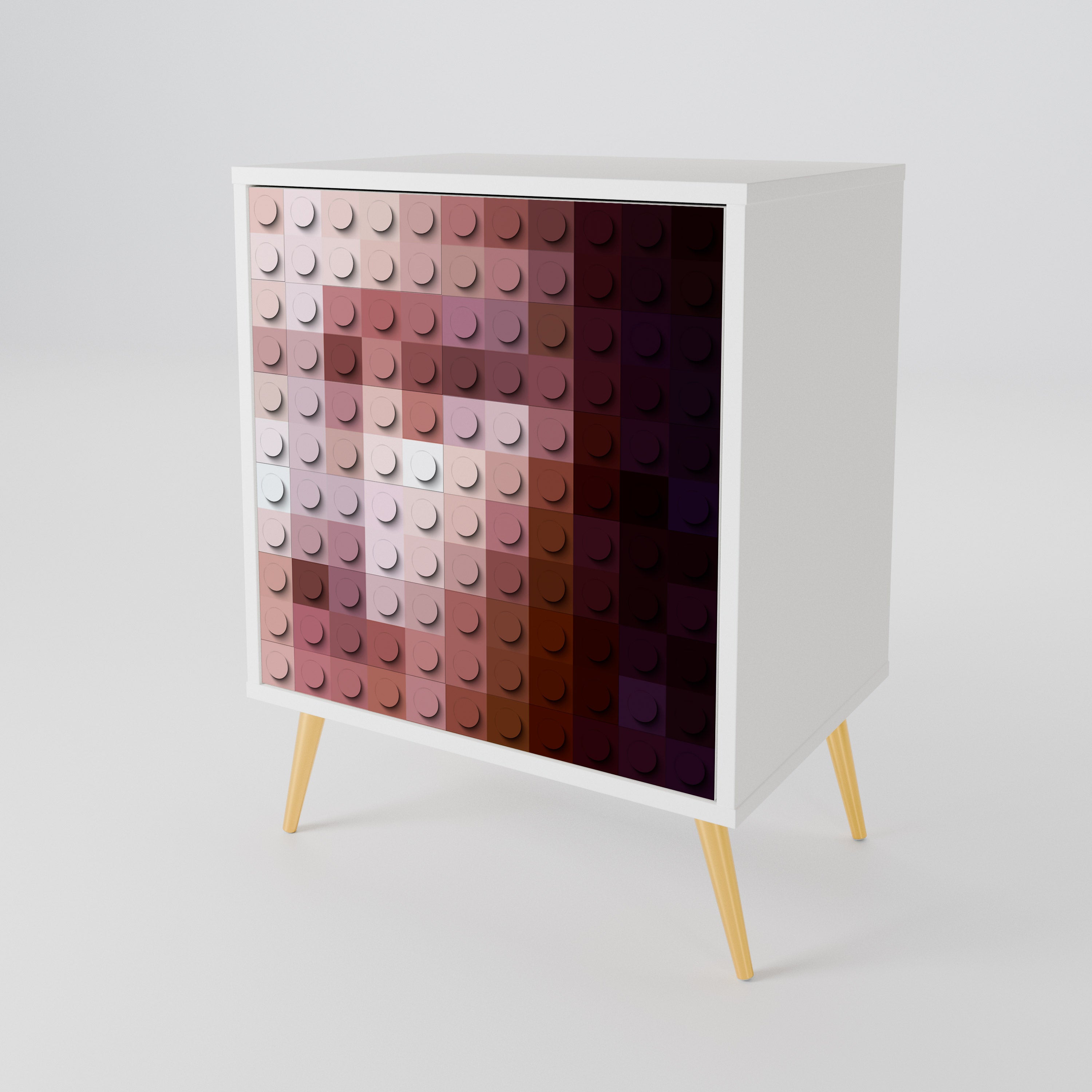 CONSTRUCTIVE ART 1-Door Sideboard