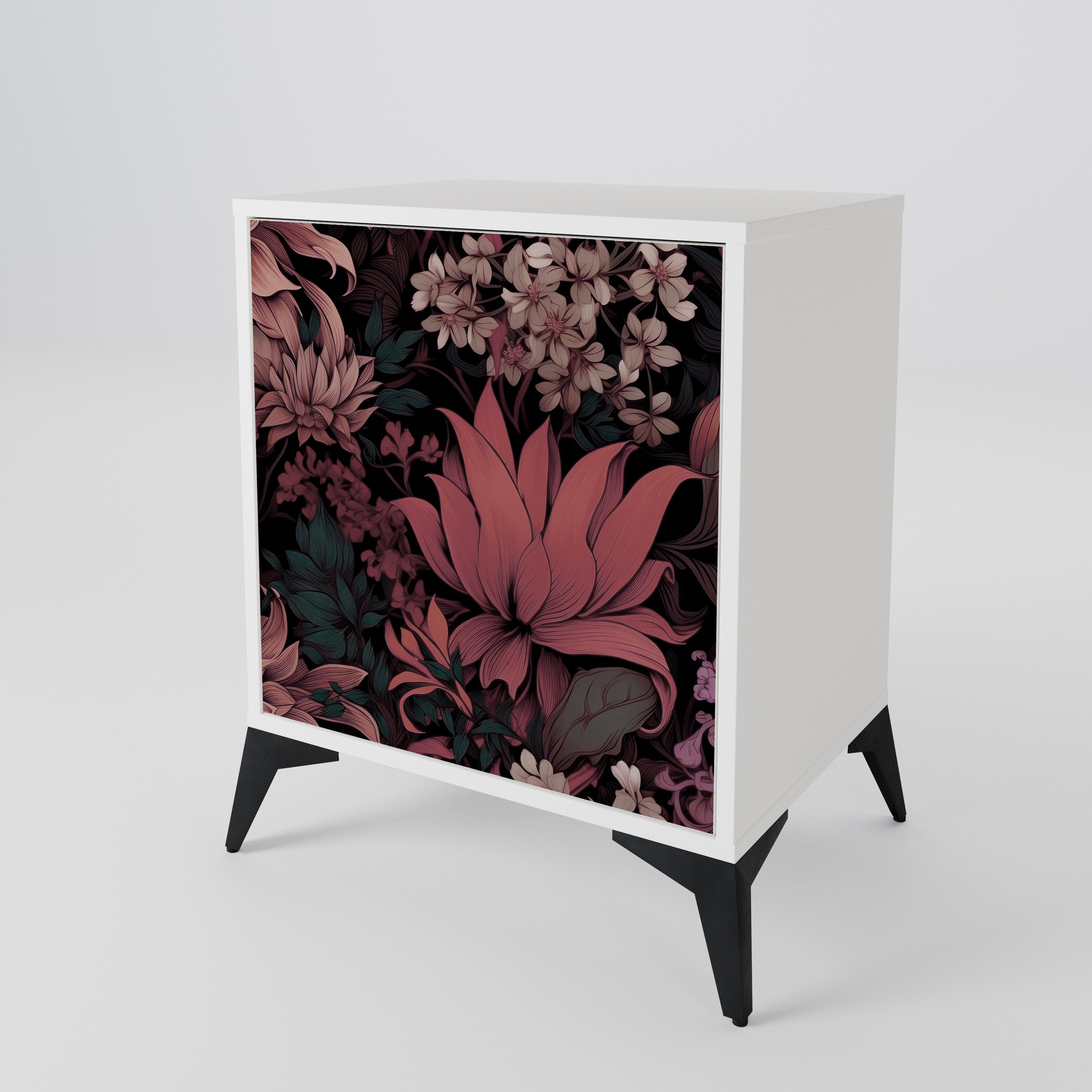 FLORAL WHISPER 1-Door Sideboard