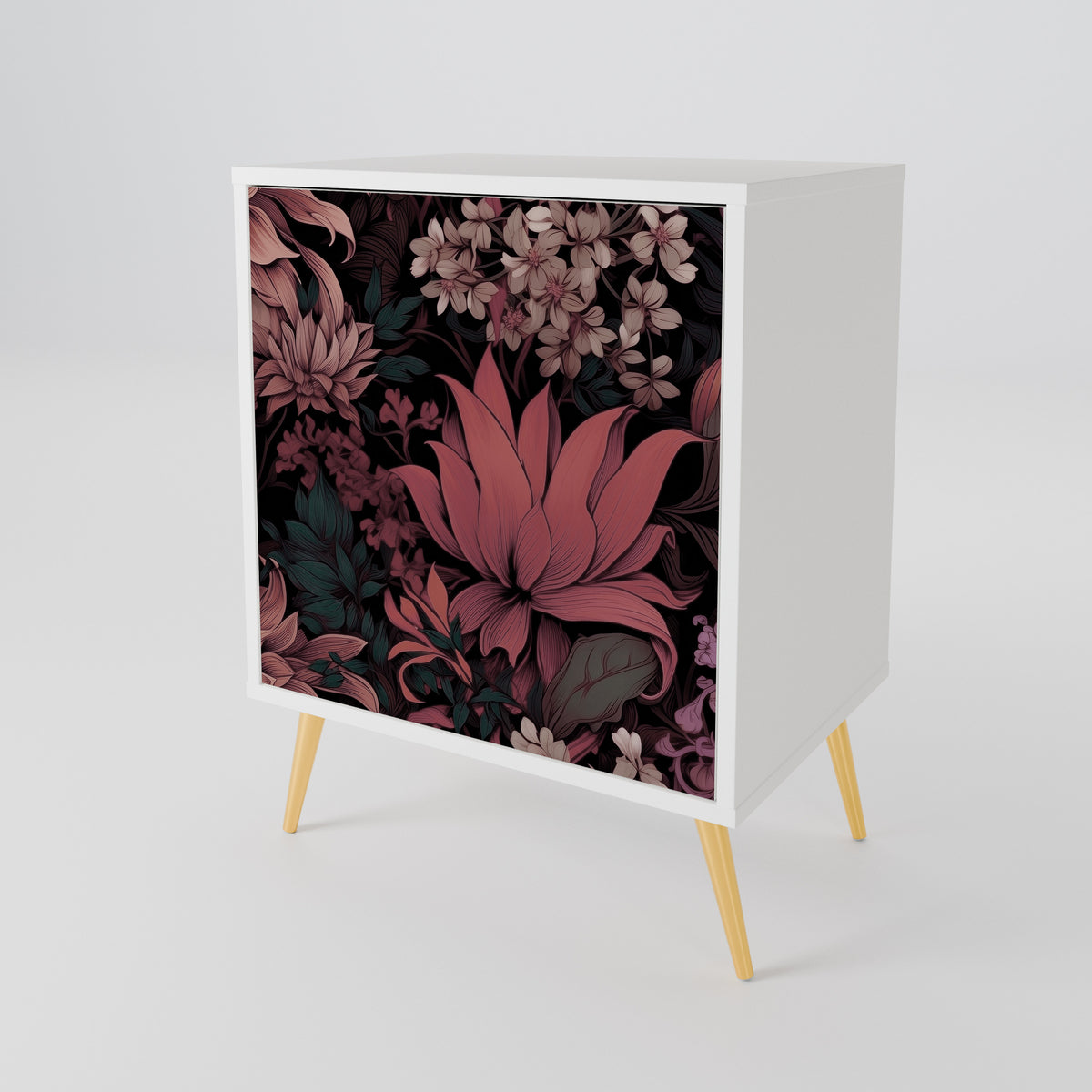 FLORAL WHISPER 1-Door Sideboard