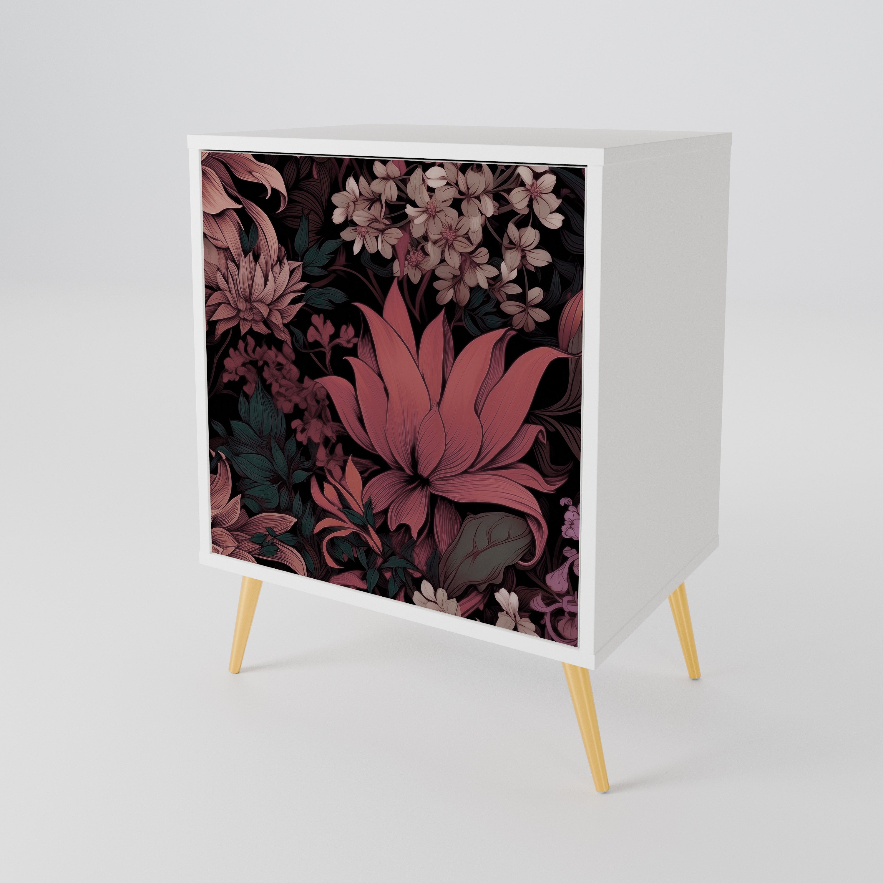 FLORAL WHISPER 1-Door Sideboard