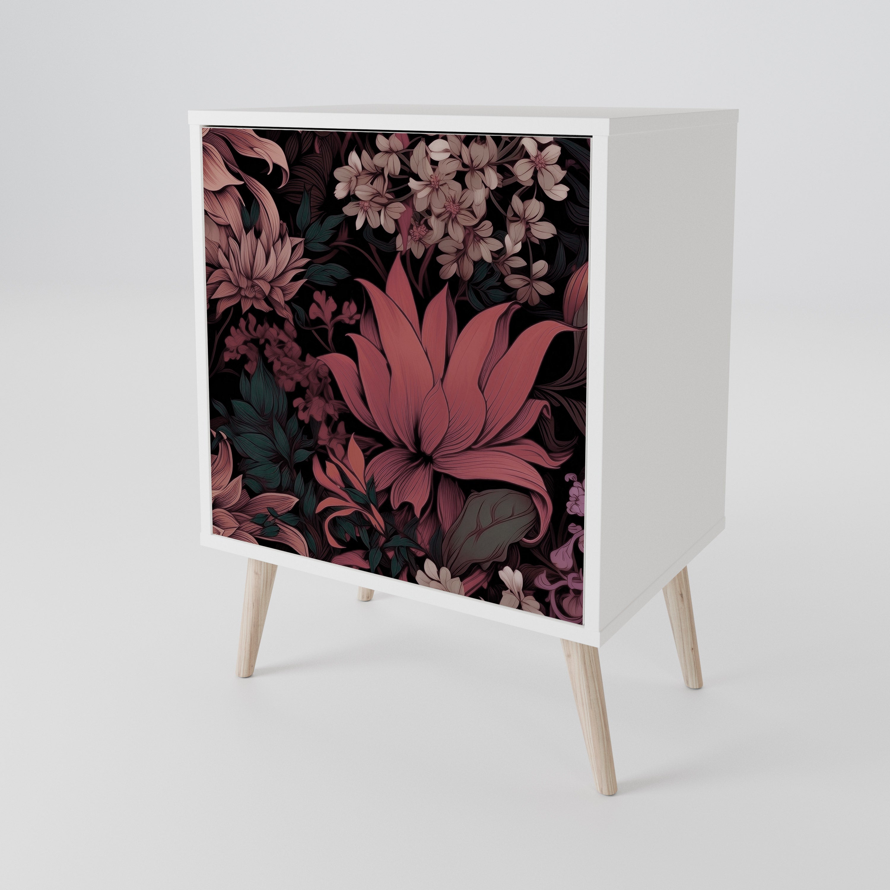 FLORAL WHISPER 1-Door Sideboard