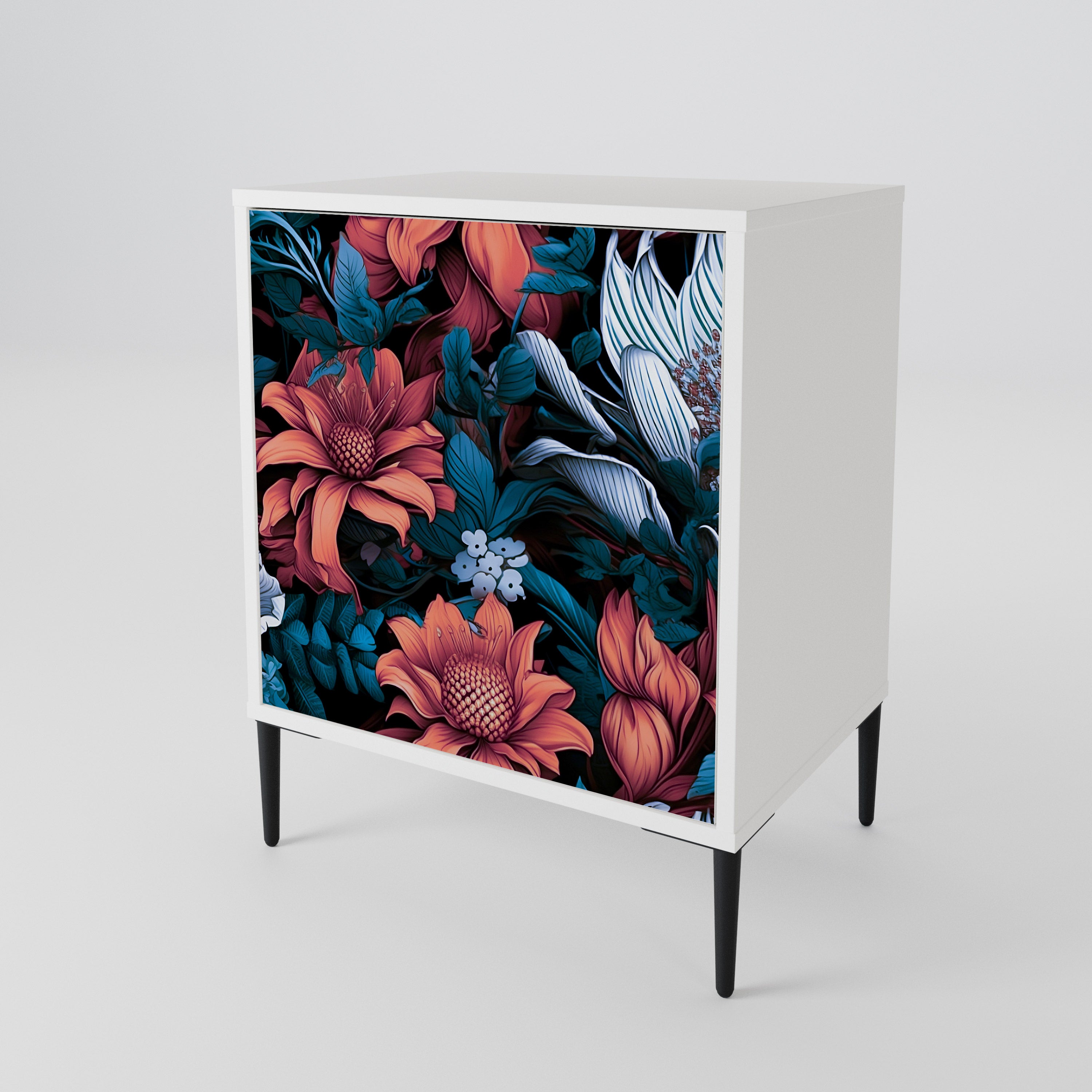 ETHEREAL BLOSSOMS 1-Door Sideboard
