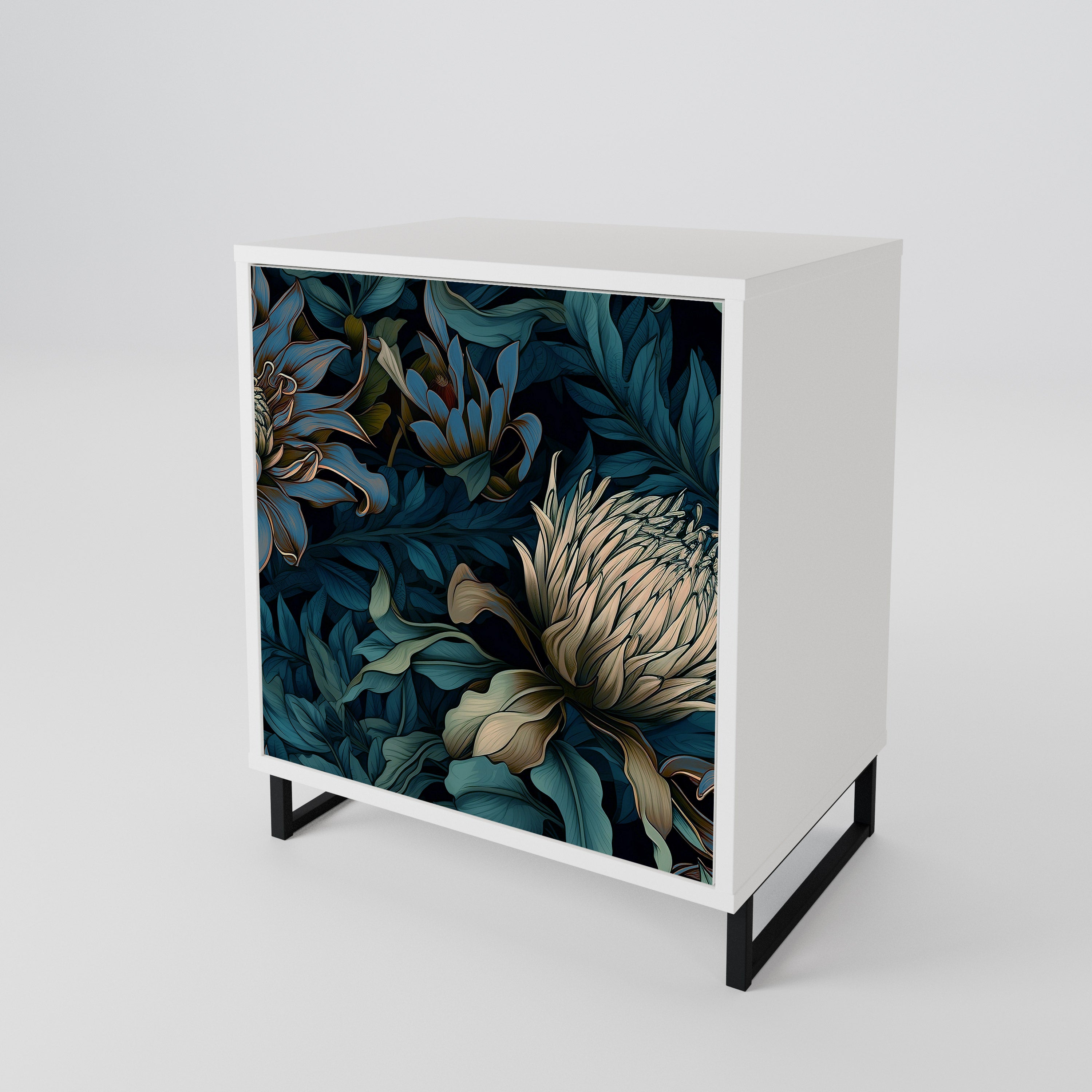 TWILIGHT BLOOM 1-Door Sideboard
