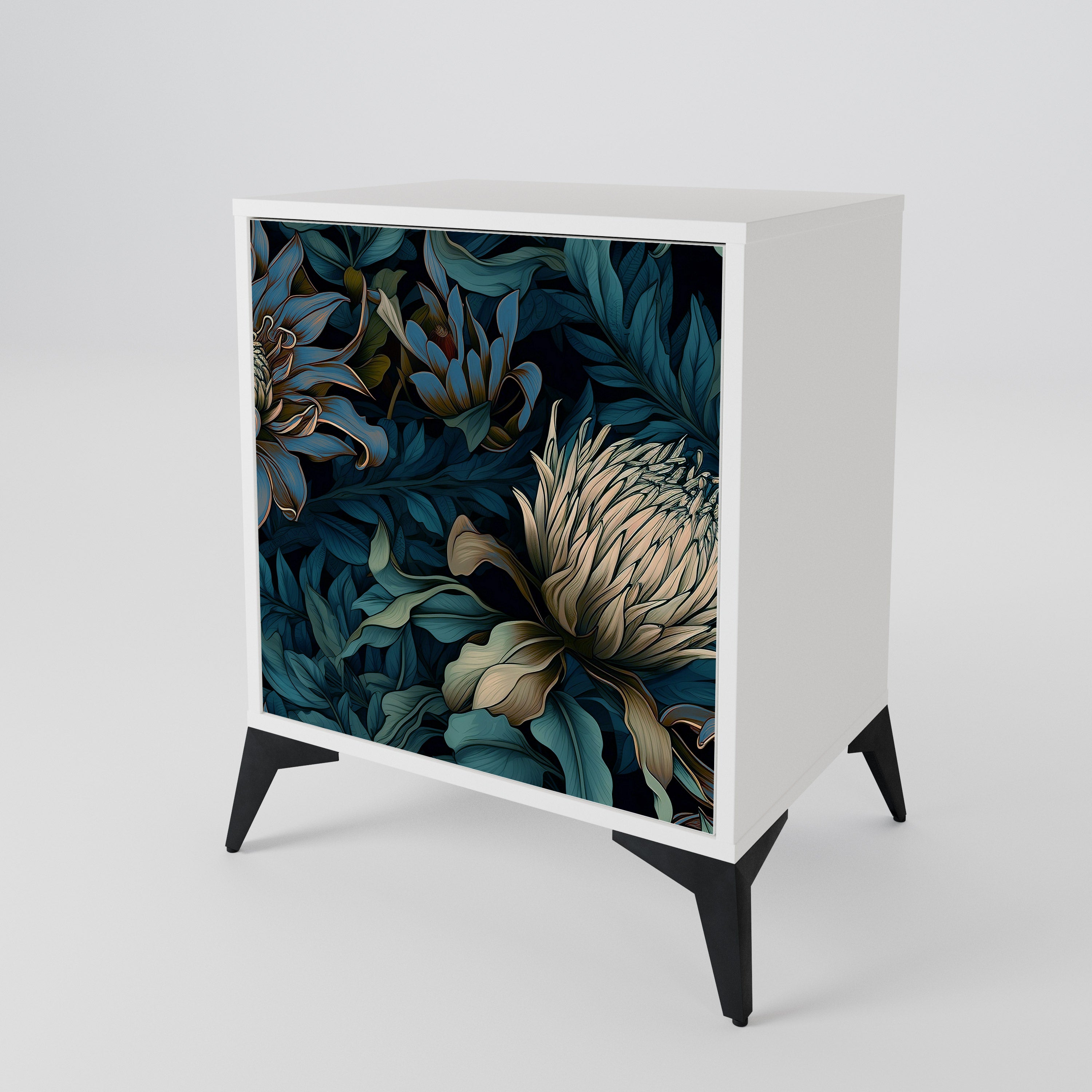 TWILIGHT BLOOM 1-Door Sideboard