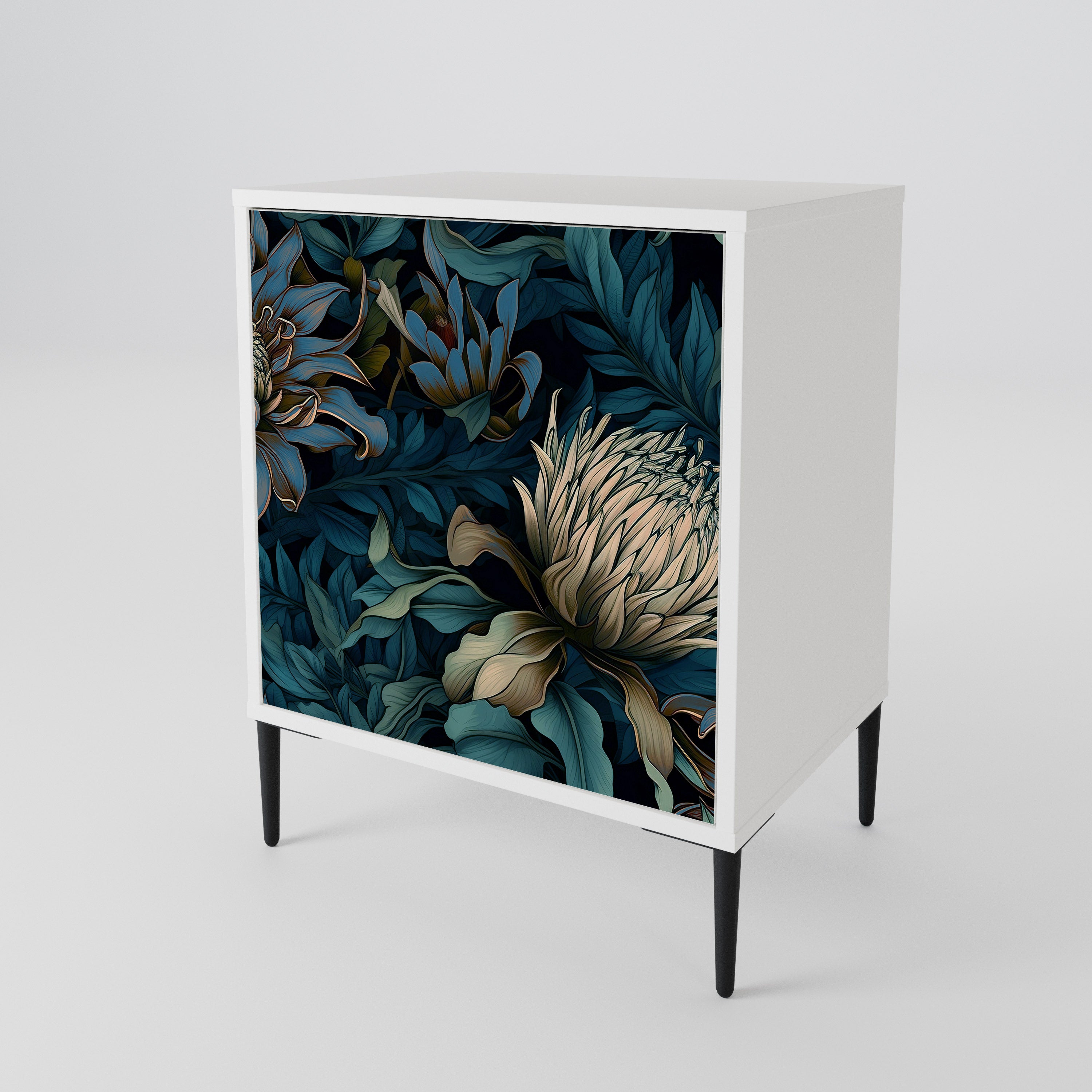 TWILIGHT BLOOM 1-Door Sideboard