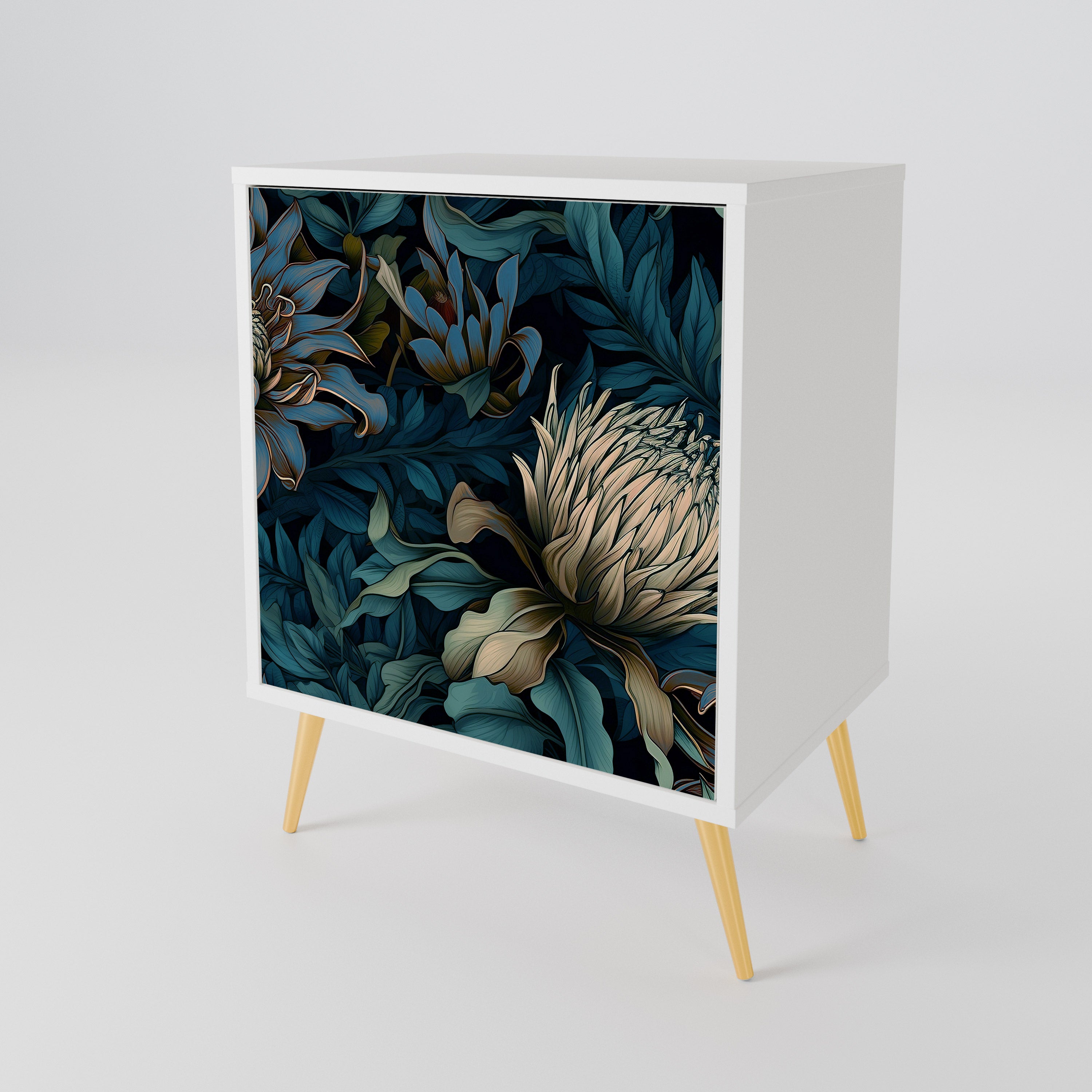 TWILIGHT BLOOM 1-Door Sideboard