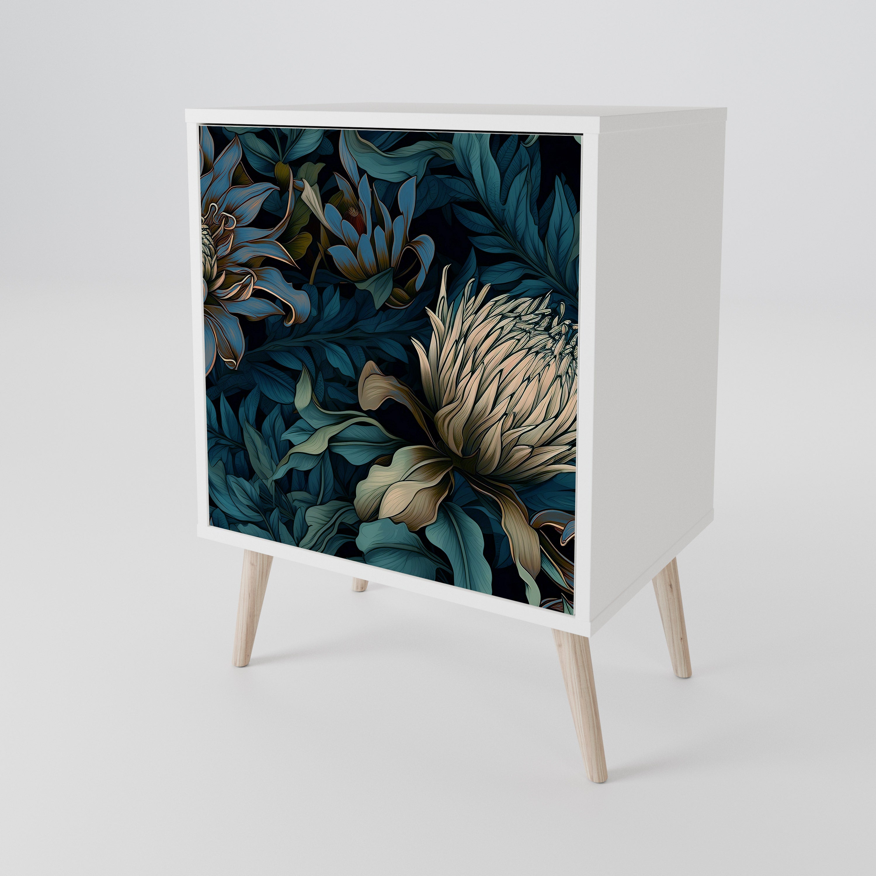 TWILIGHT BLOOM 1-Door Sideboard