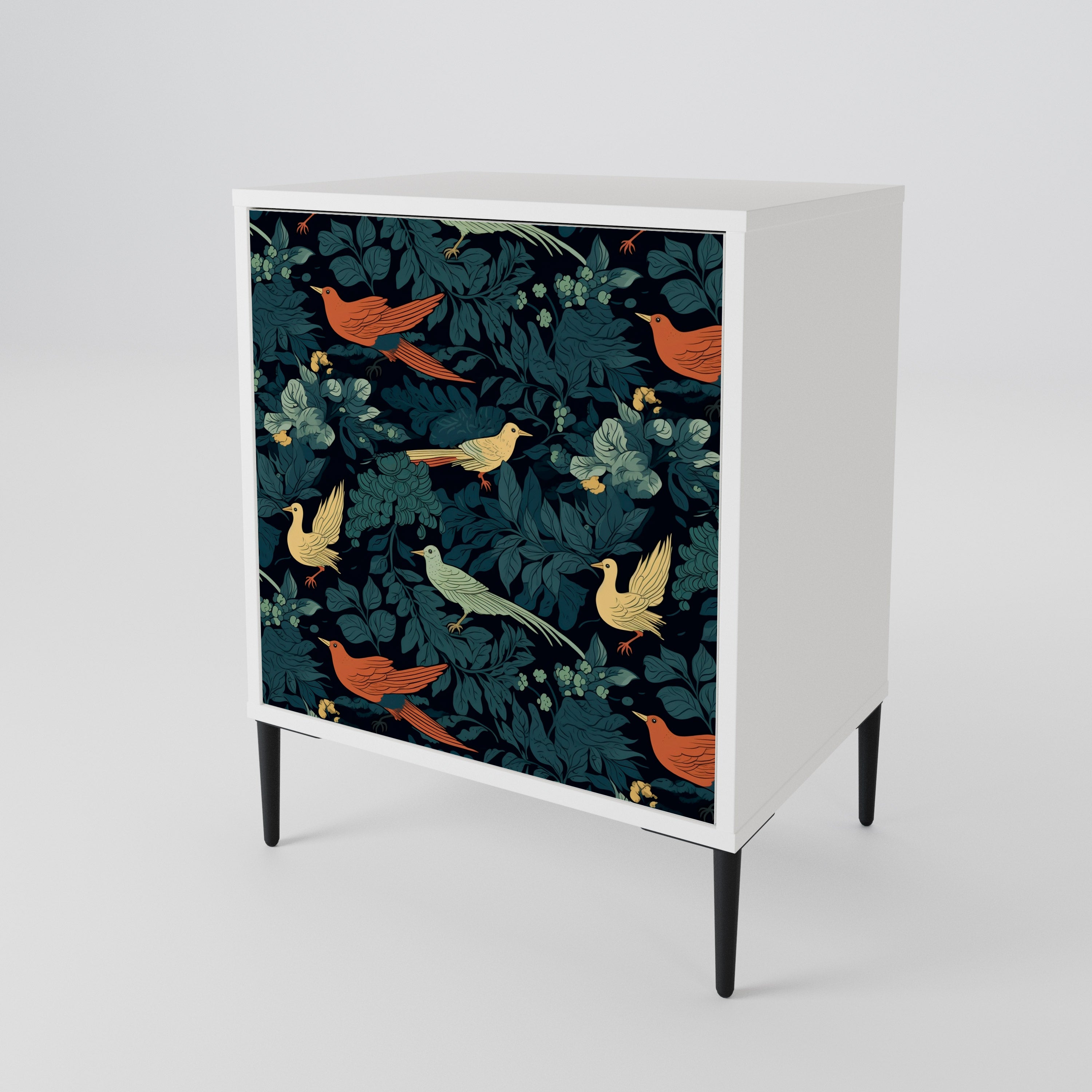 FOWL ORNAMENT 1-Door Sideboard