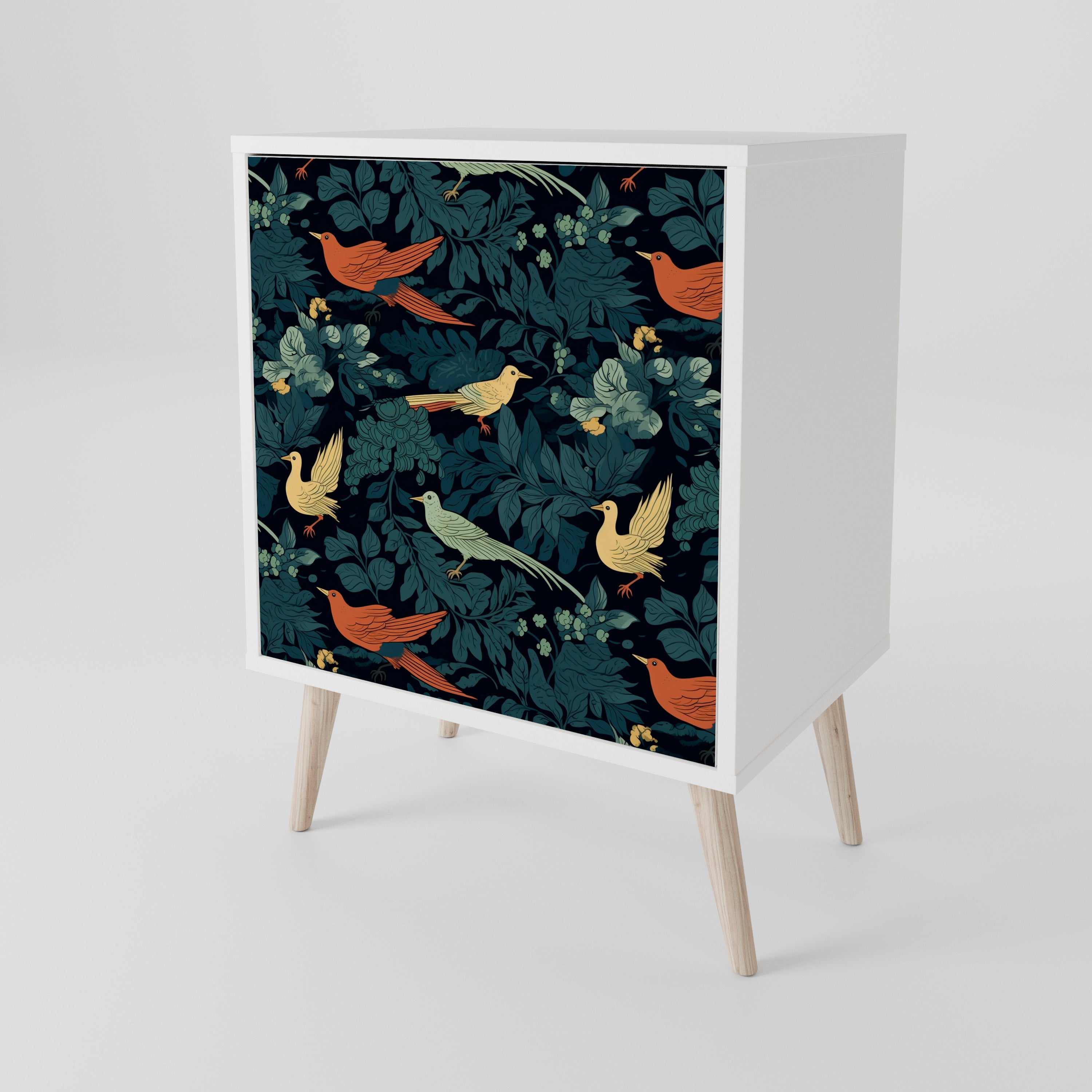 FOWL ORNAMENT 1-Door Sideboard