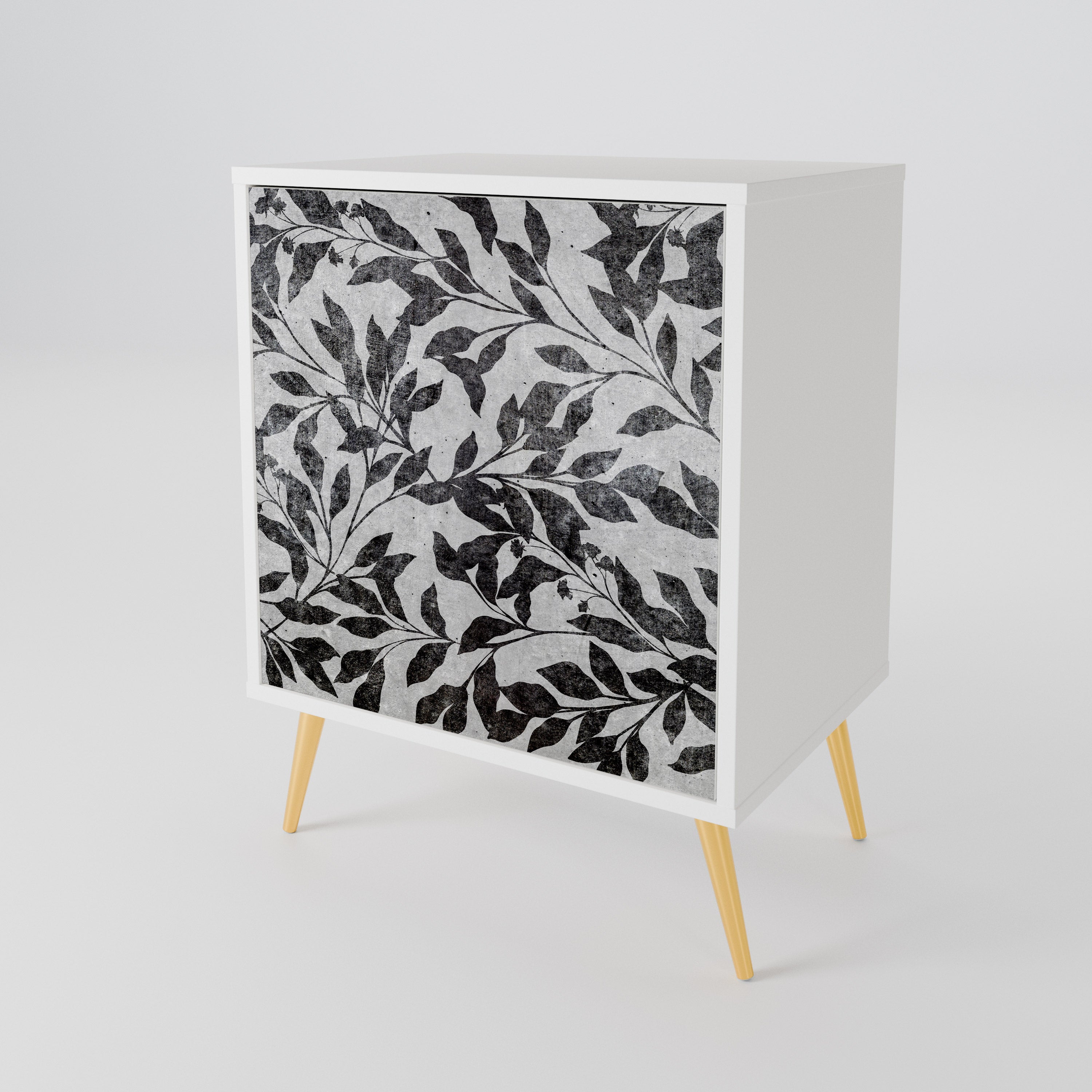 CHARCOAL SPROUT 1-Door Sideboard
