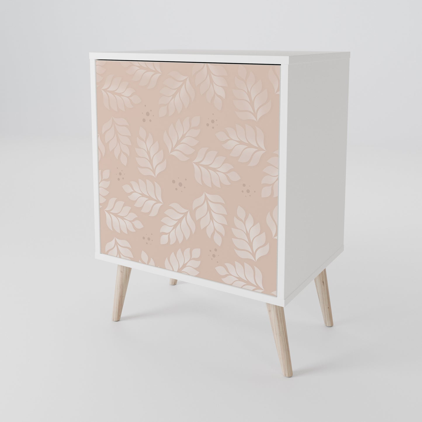 LEAVES ON BEIGE 1-Door Sideboard