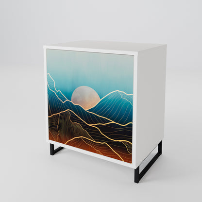 LUNAR SECRETS 1-Door Sideboard
