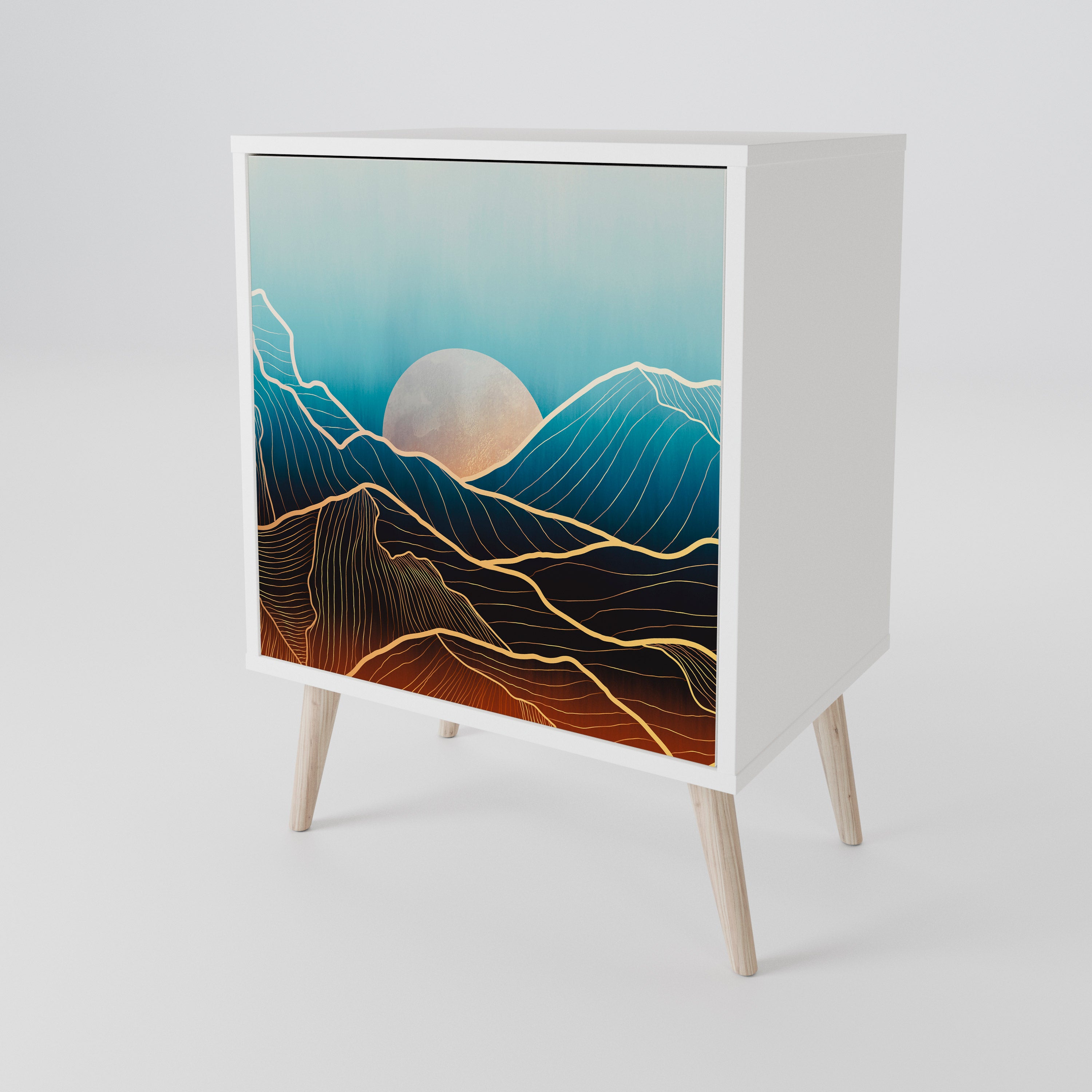 LUNAR SECRETS 1-Door Sideboard