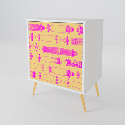 SKATEBOARD ARTISTRY 1-Door Sideboard