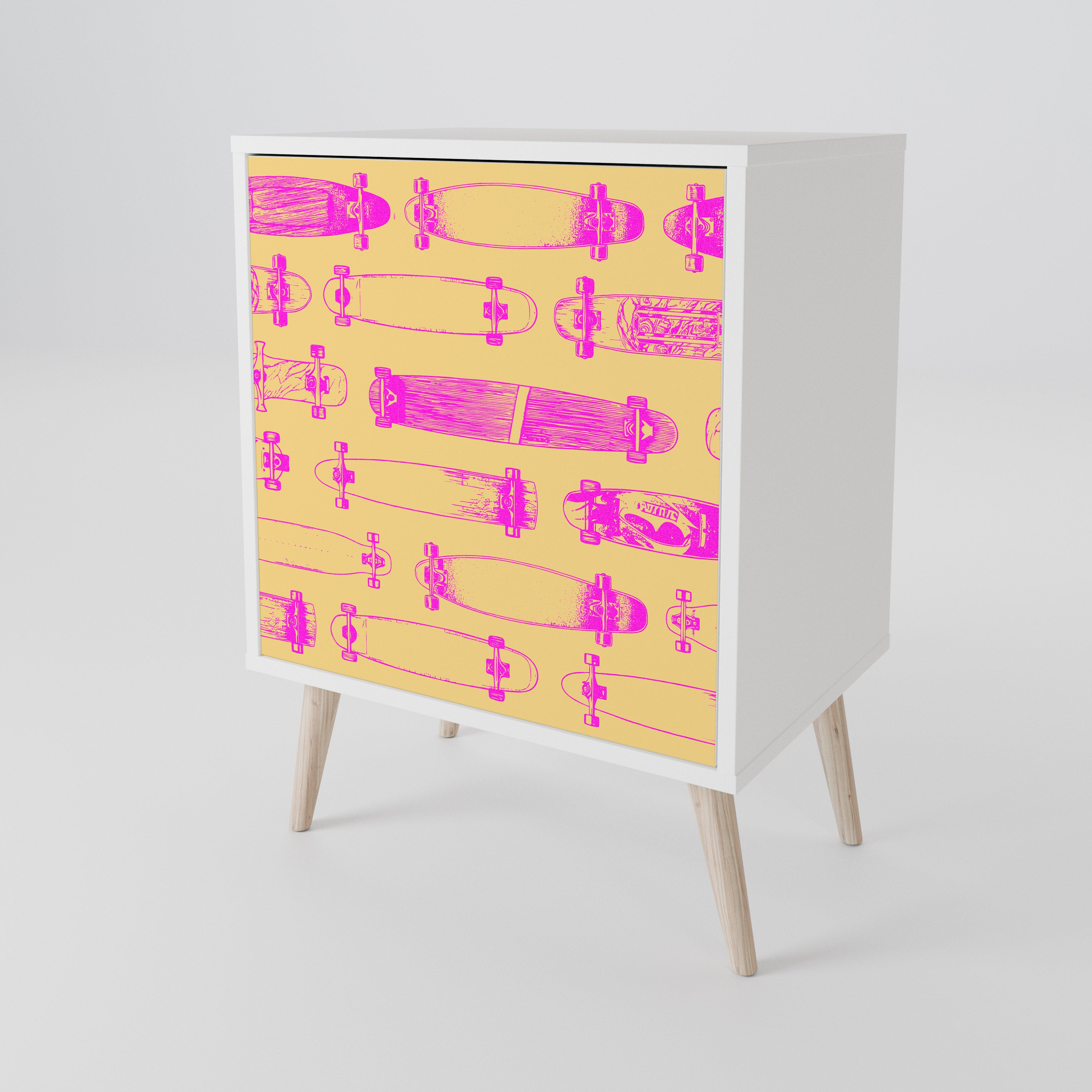 SKATEBOARD ARTISTRY 1-Door Sideboard