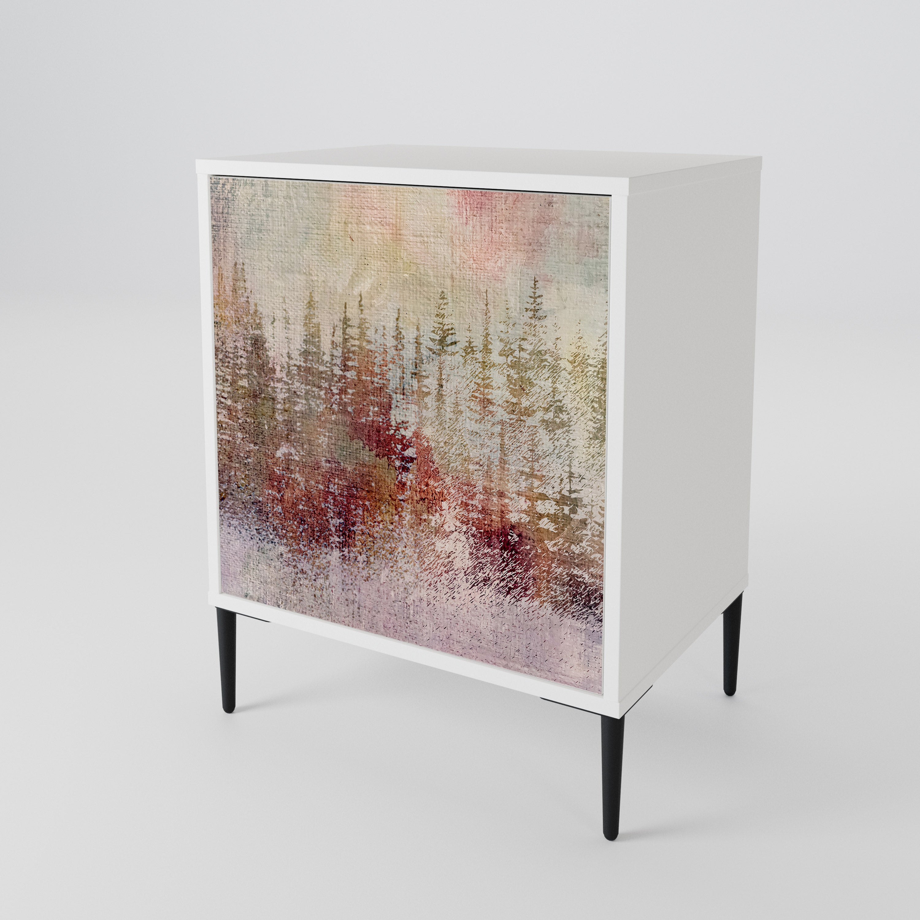 VEILED SUMMIT 1-Door Sideboard