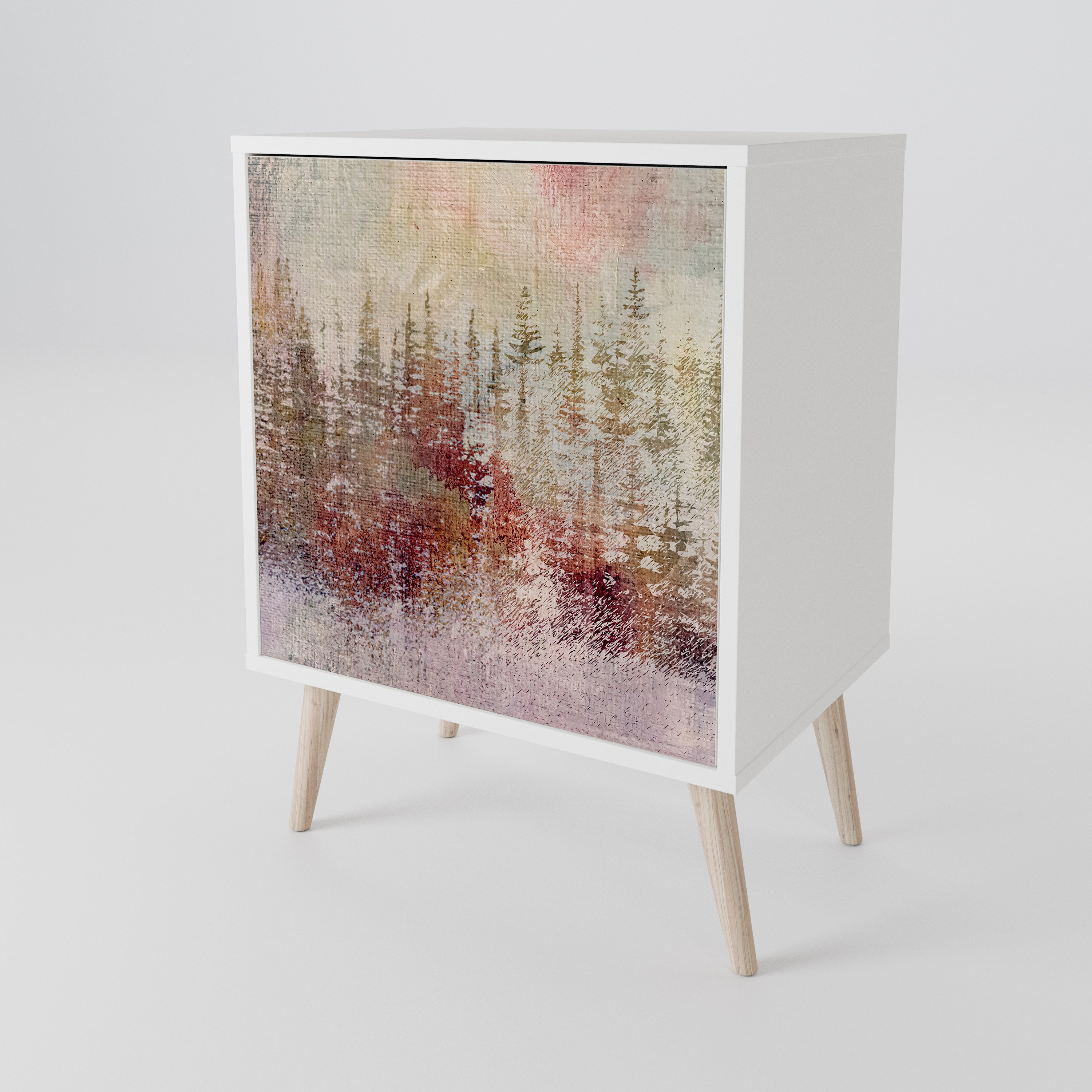 VEILED SUMMIT 1-Door Sideboard