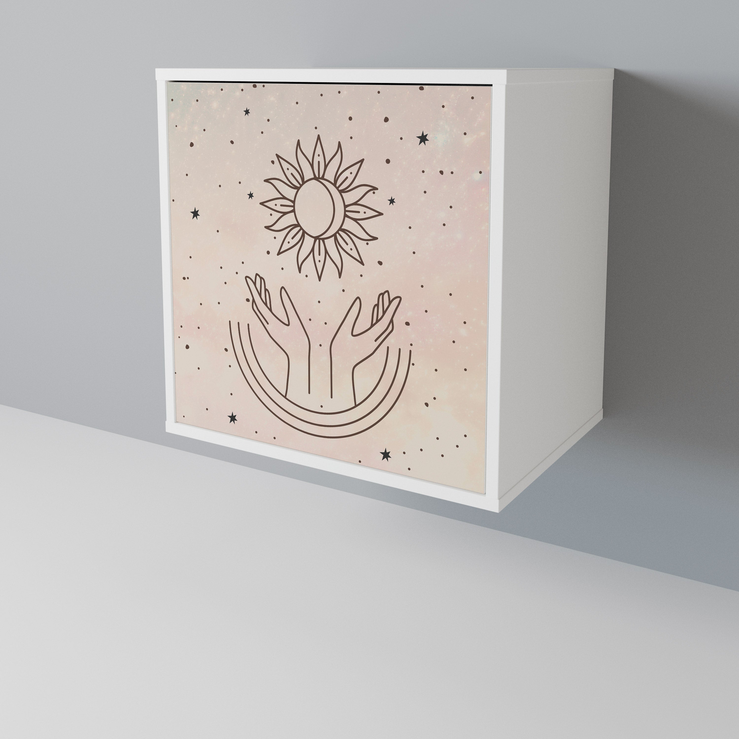 DELICATE BEAUTY 1-Door Sideboard