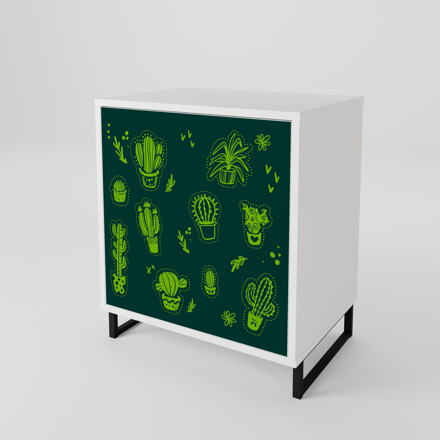 DESERT GREEN 1-Door Sideboard