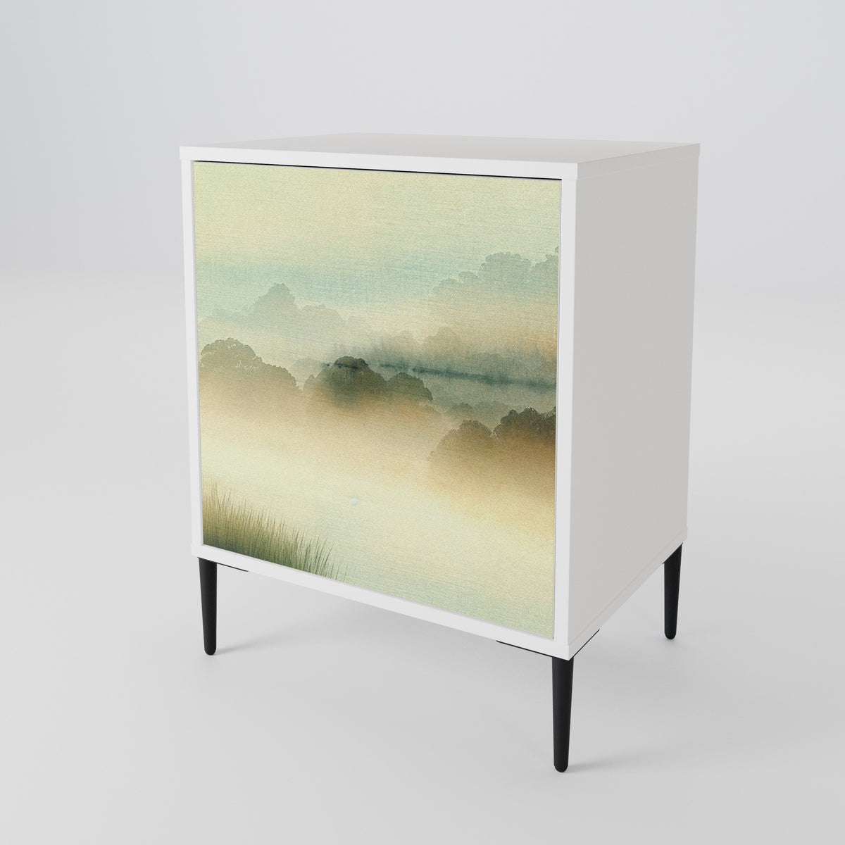 MORNING BY THE LAKE 1-Door Sideboard