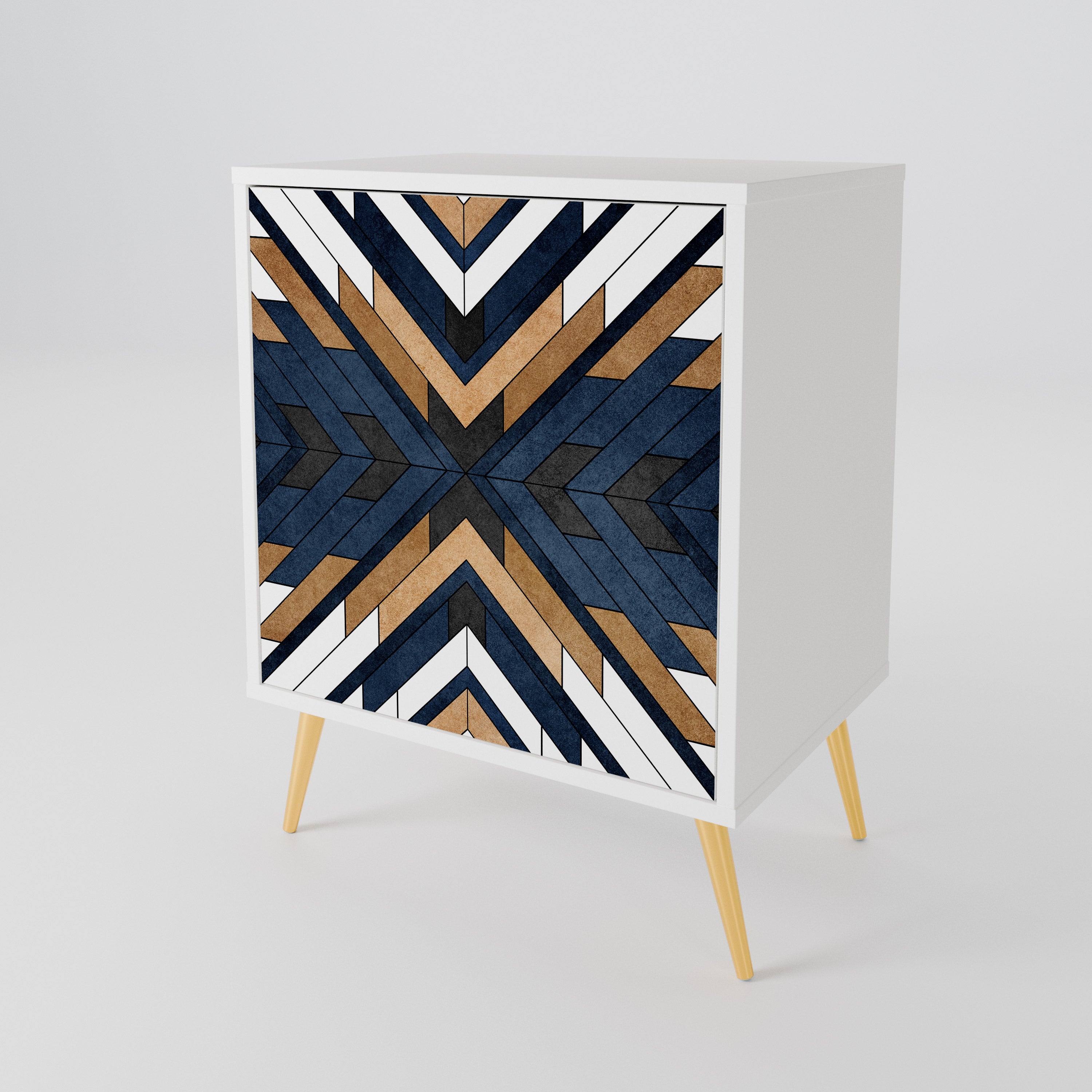 ARTFUL GEOMETRY 1-Door Sideboard