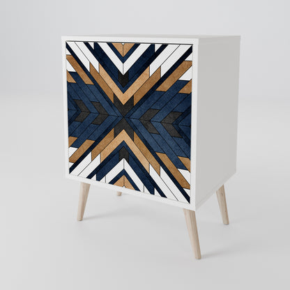 ARTFUL GEOMETRY 1-Door Sideboard