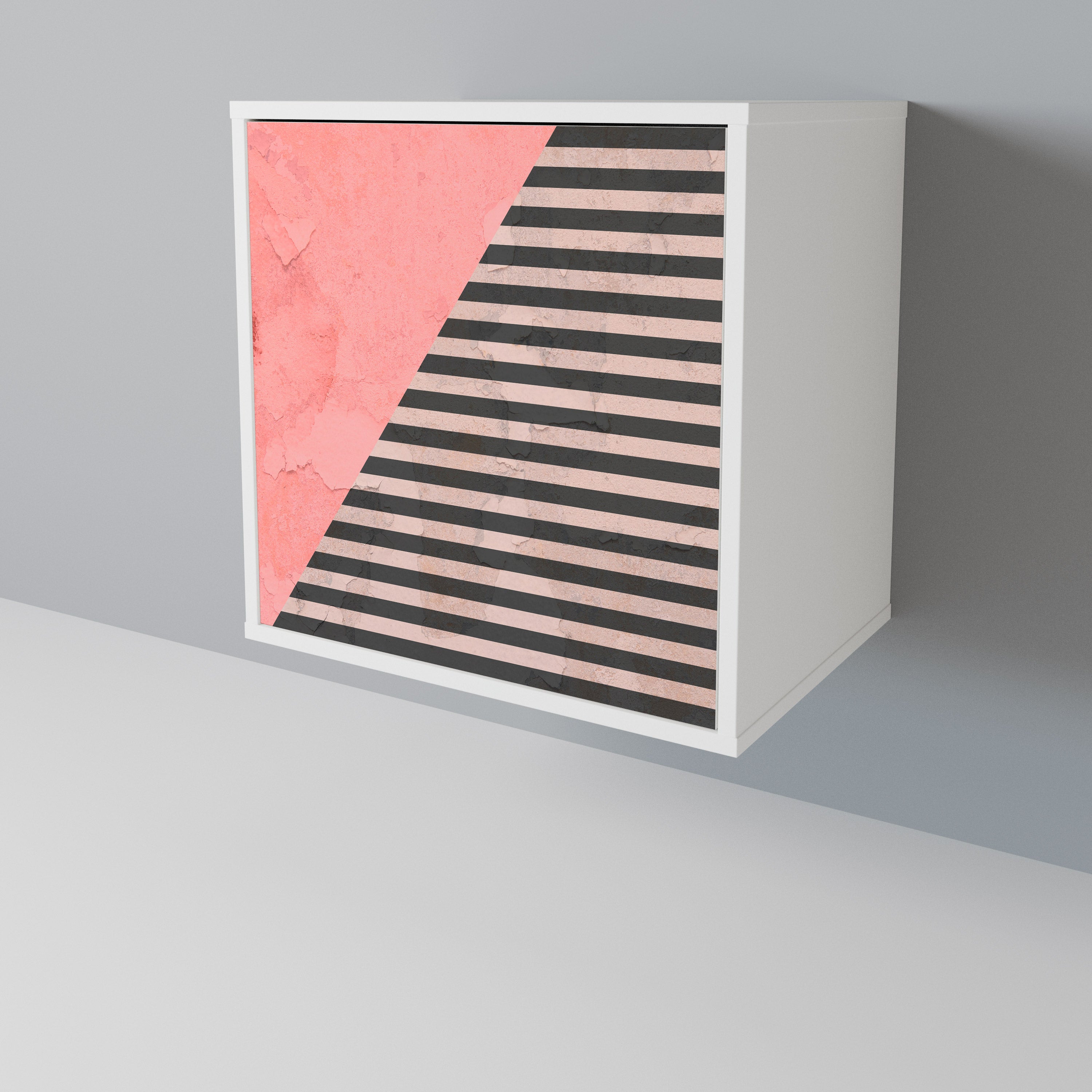 GLAMOROUS STRIPE 1-Door Sideboard