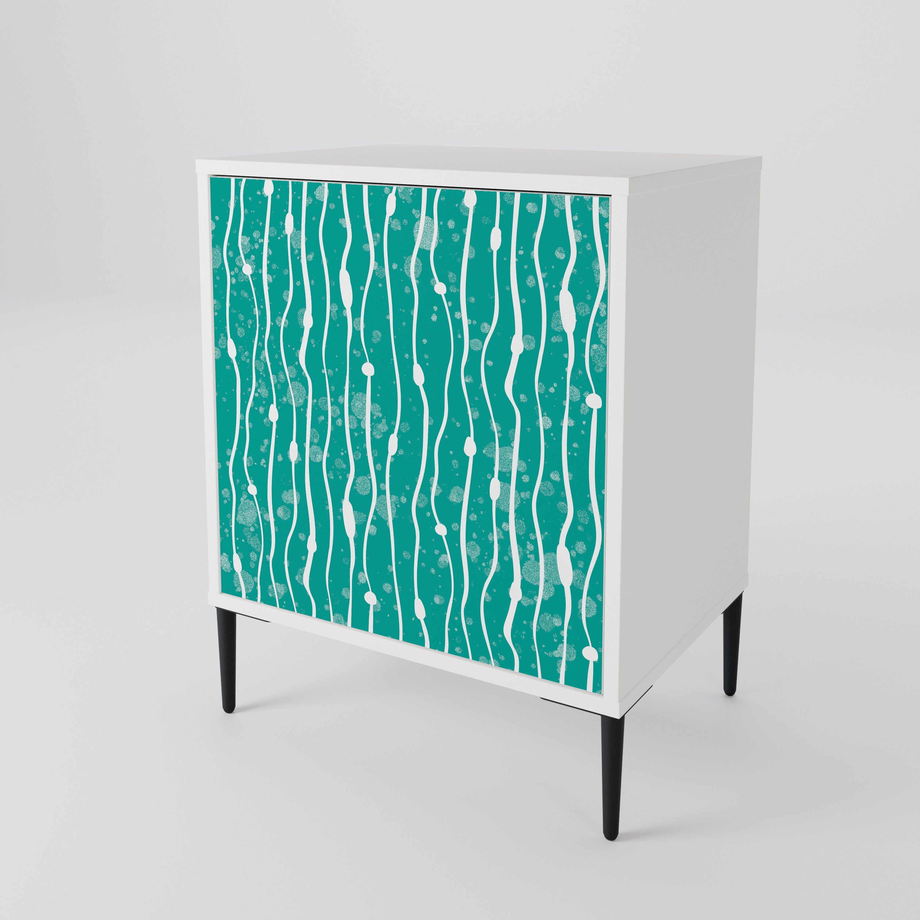 TURQUOISE RAIN 1-Door Sideboard