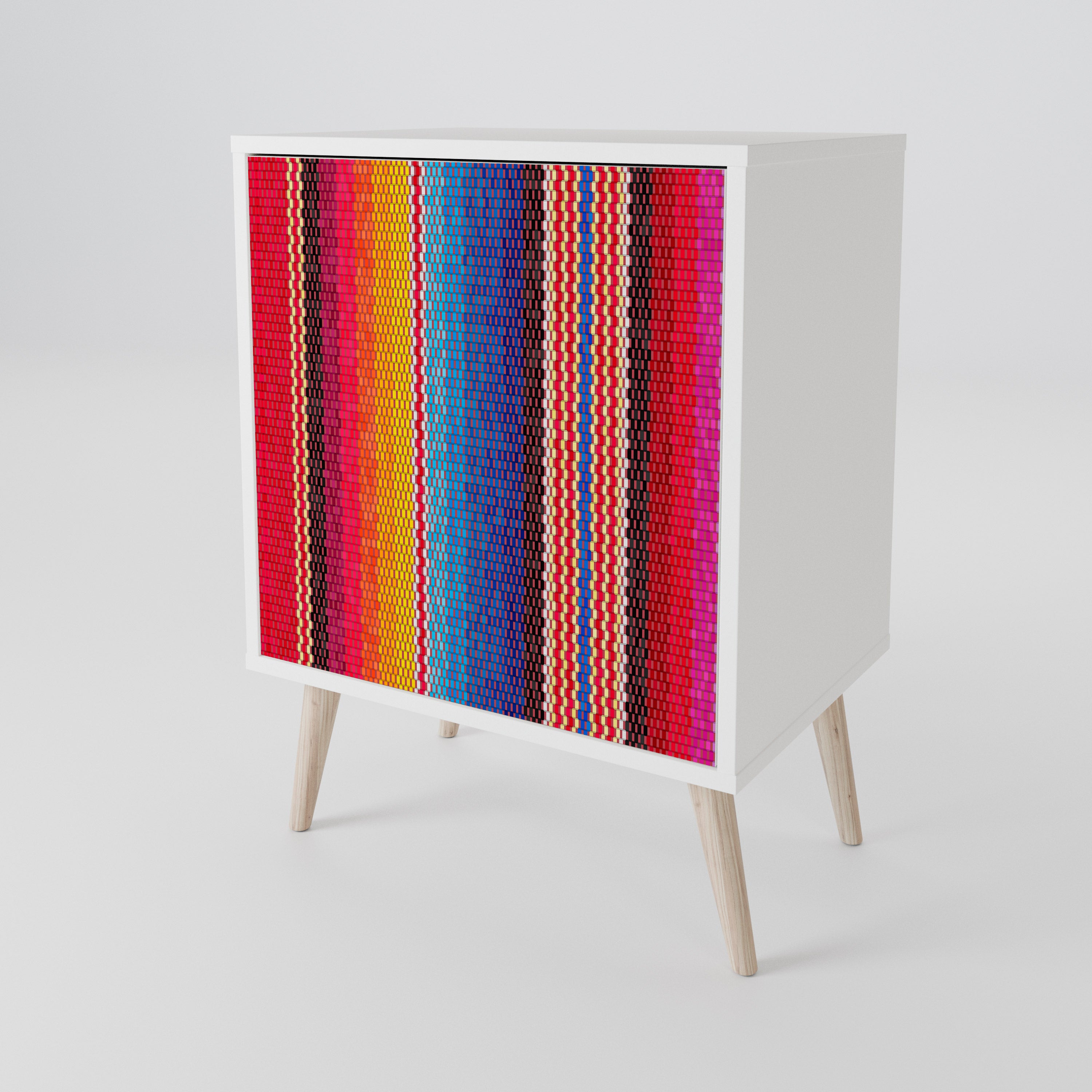 ETHNIC MEXICAN 1-Door Sideboard