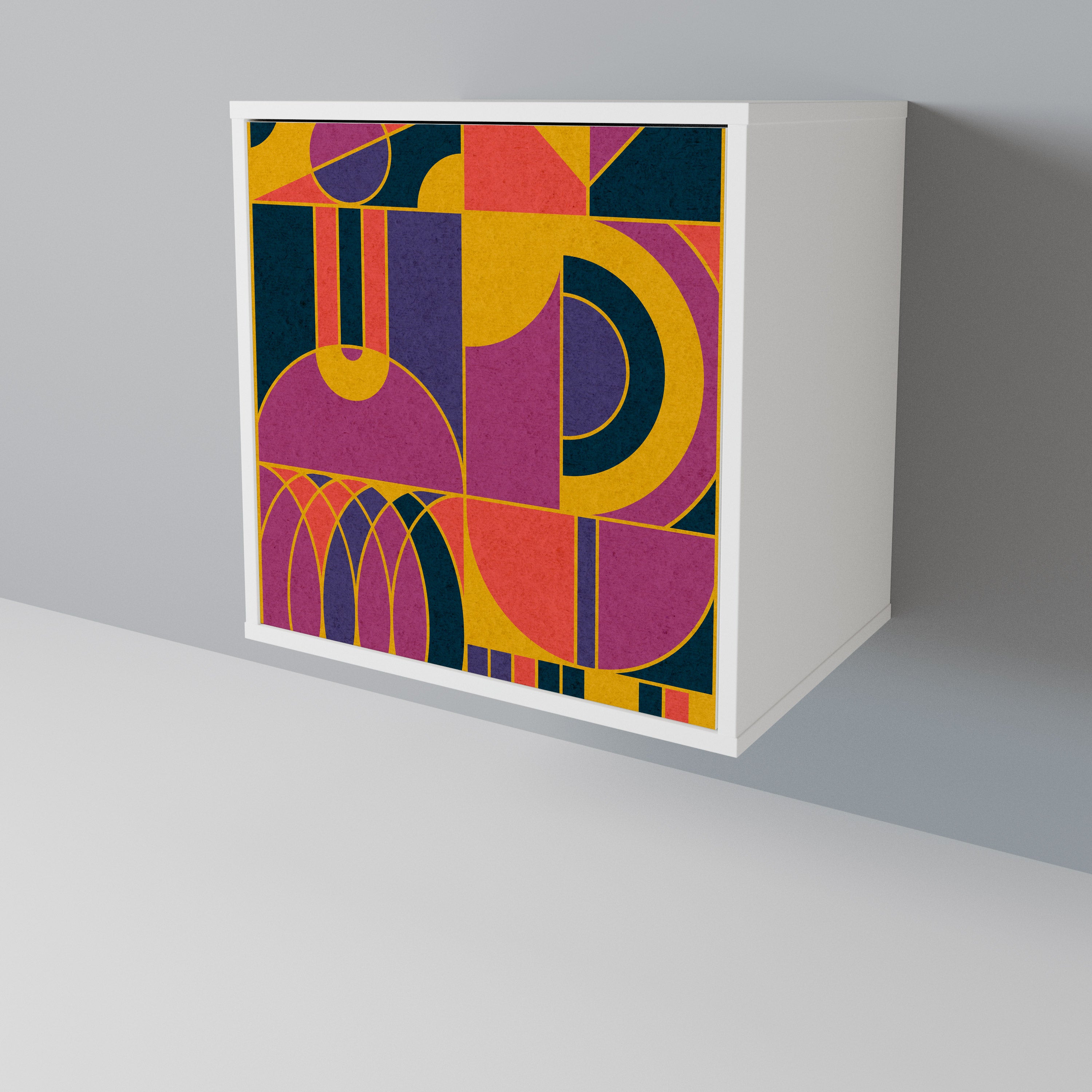ELECTRIC PATTERNS 1-Door Sideboard