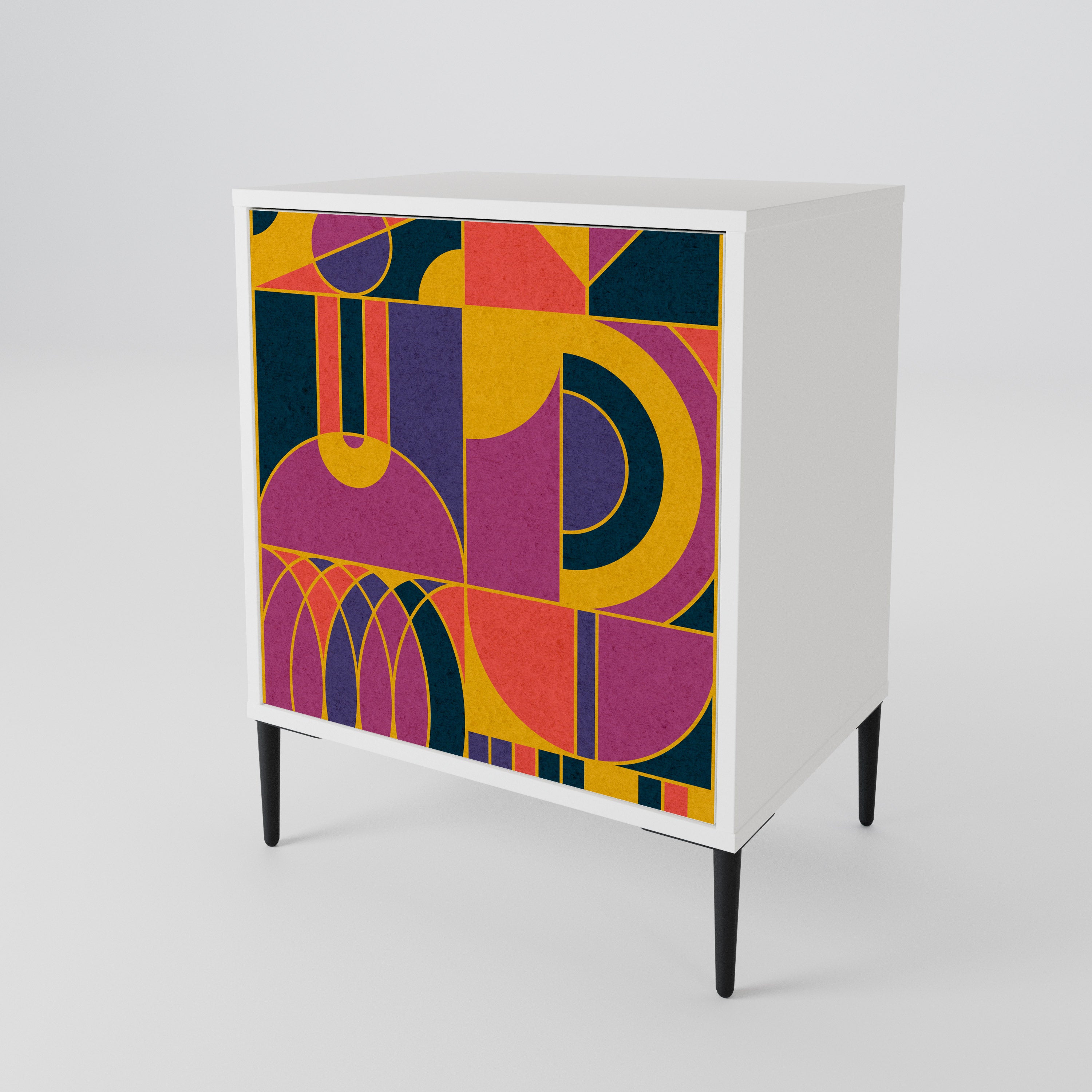 ELECTRIC PATTERNS 1-Door Sideboard
