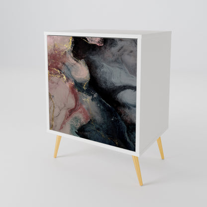 GILDED SWIRLS 1-Door Sideboard