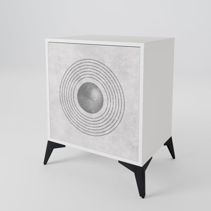SOLID CIRCLES 1-Door Sideboard