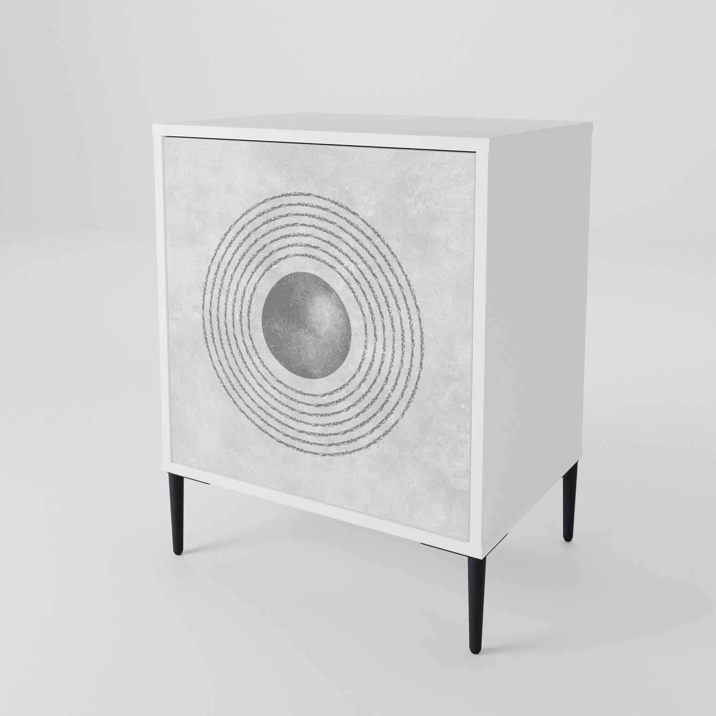 SOLID CIRCLES 1-Door Sideboard