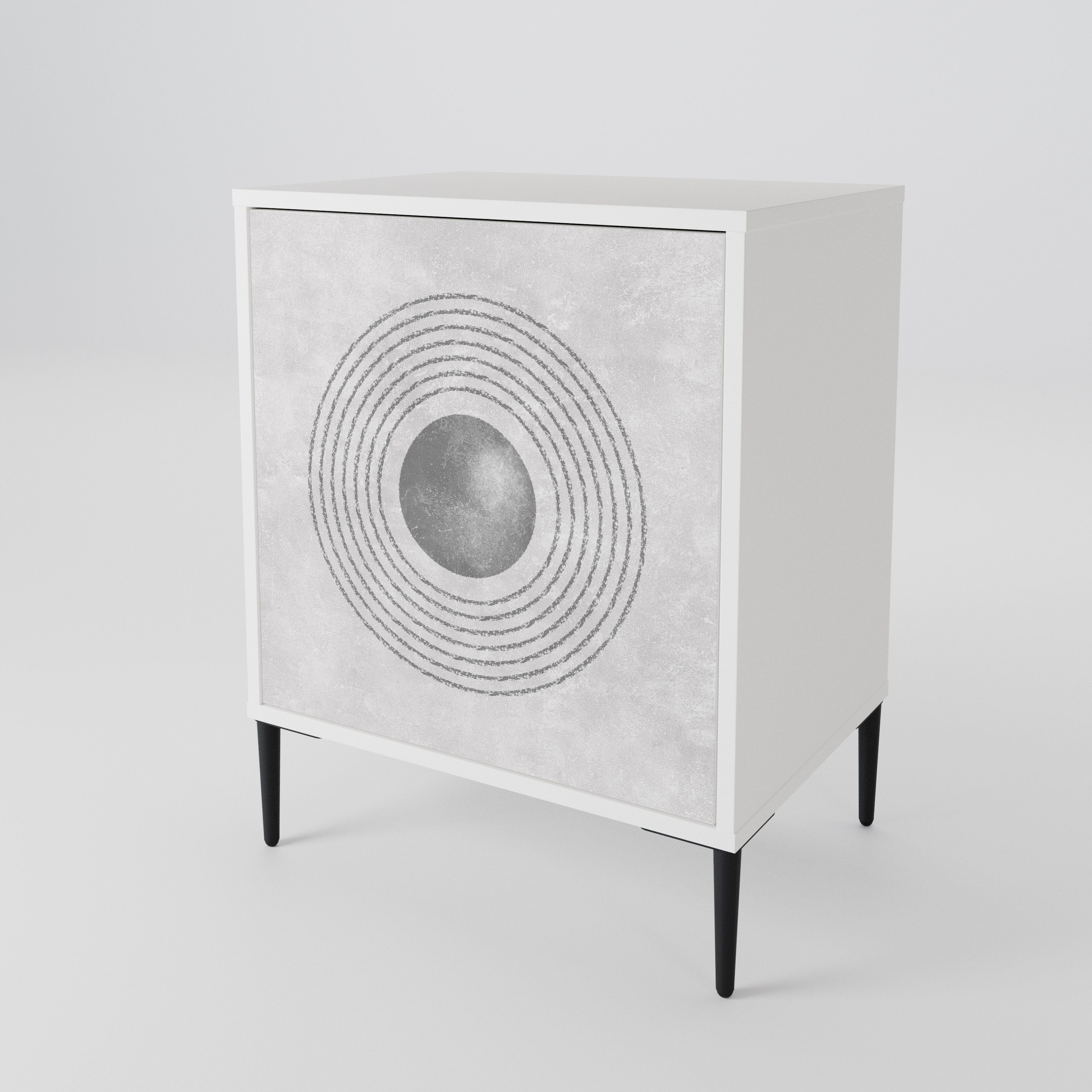 SOLID CIRCLES 1-Door Sideboard