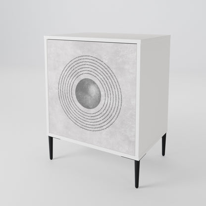 SOLID CIRCLES 1-Door Sideboard