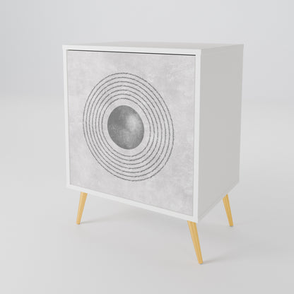 SOLID CIRCLES 1-Door Sideboard