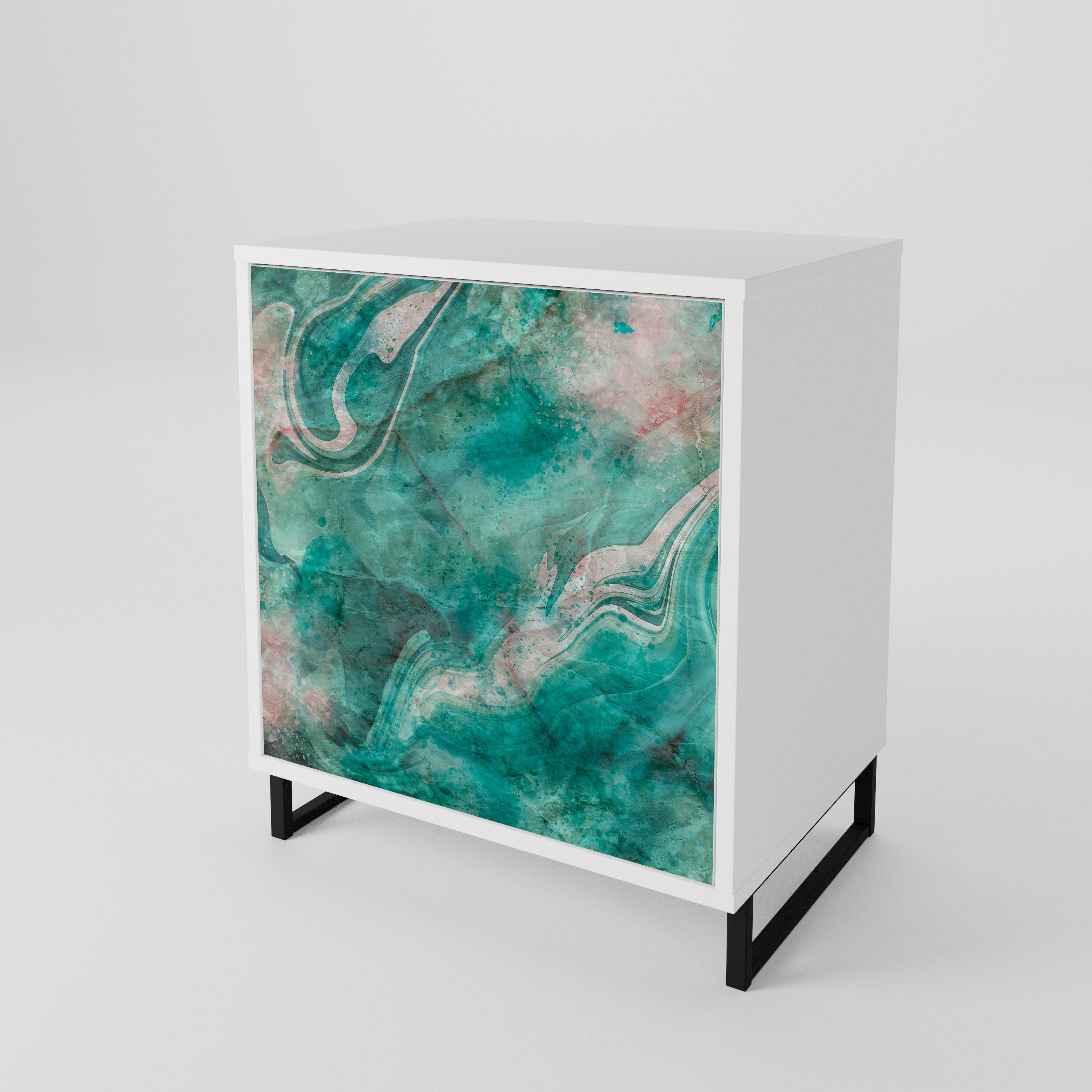 ABSTRACT ALCHEMY 1-Door Sideboard