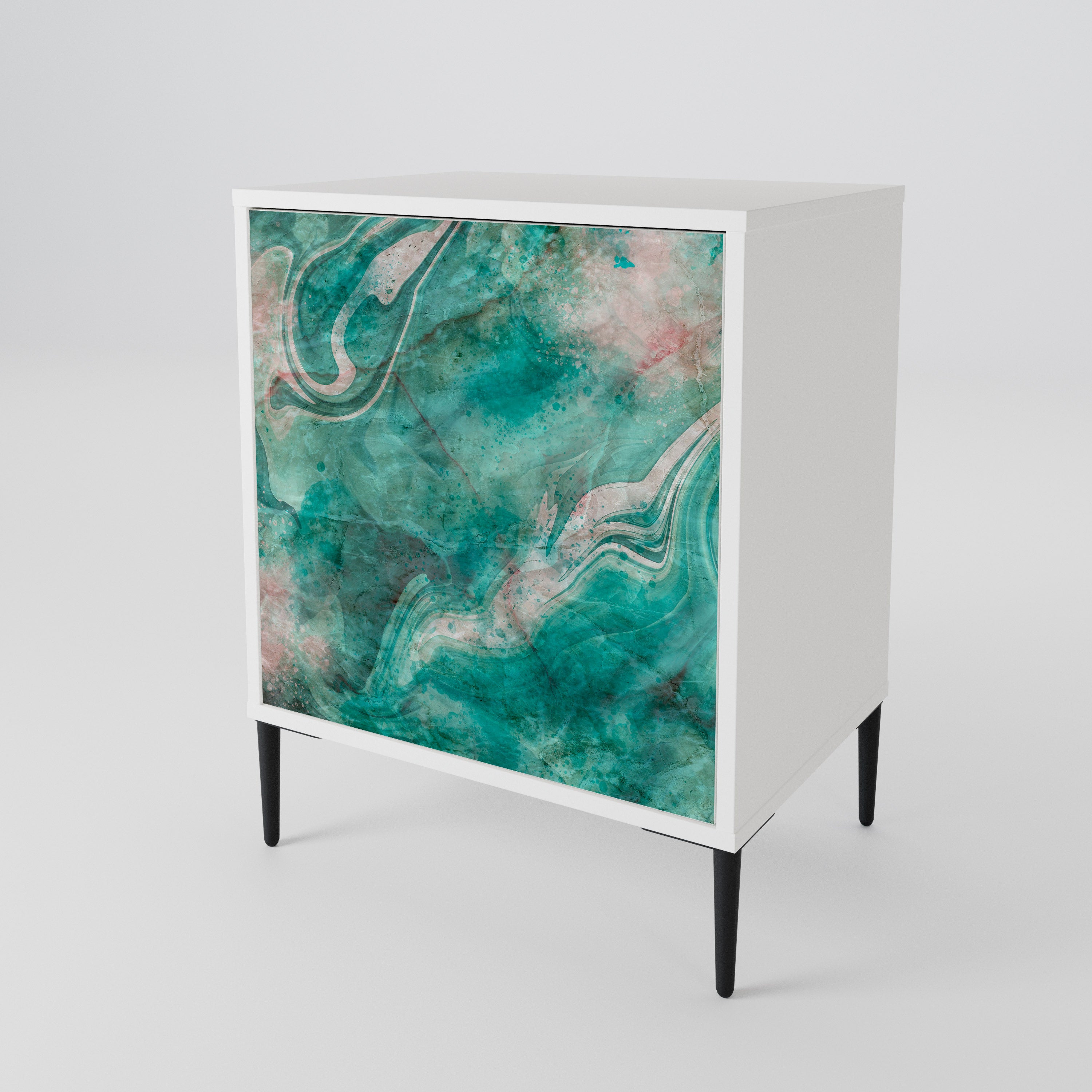 ABSTRACT ALCHEMY 1-Door Sideboard