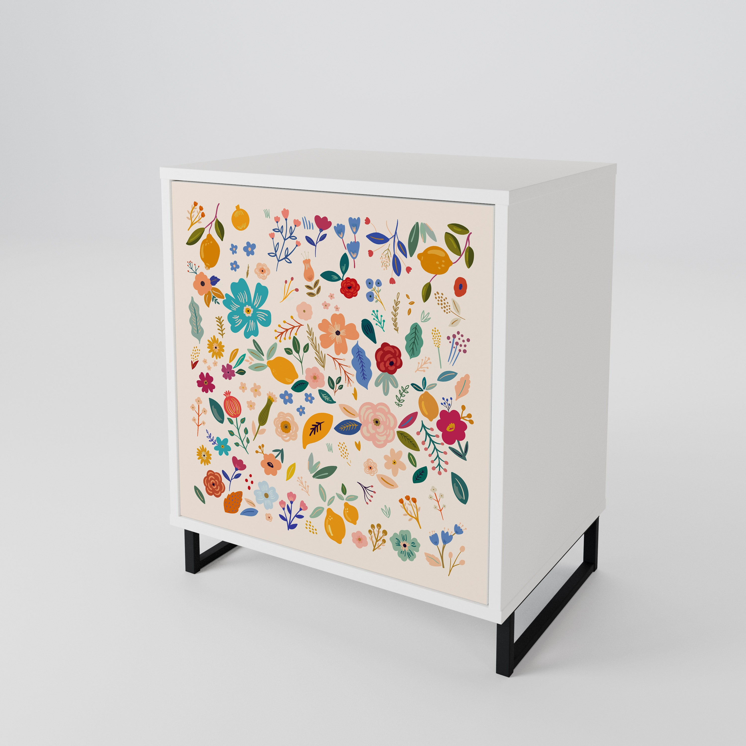 FLORAL COMBINATION 1-Door Sideboard