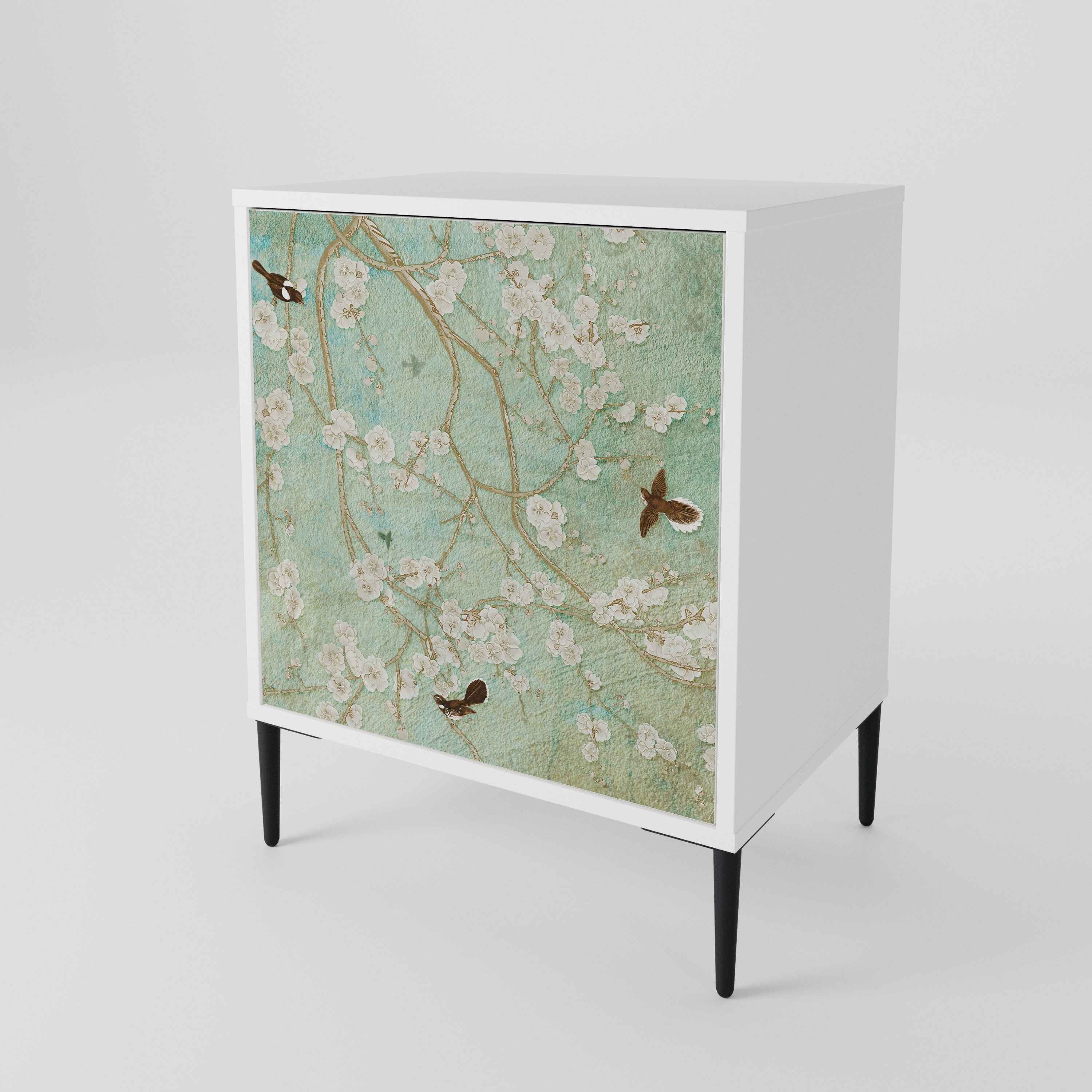 BLOOMING CHARM 1-Door Sideboard