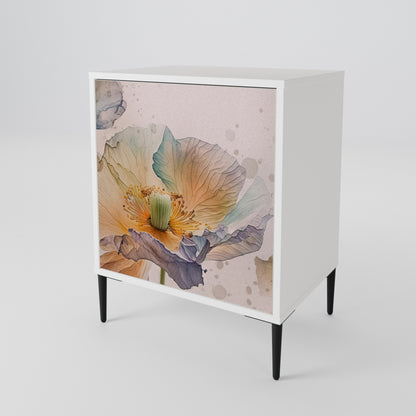 SOFTEN POPPY 1-Door Sideboard