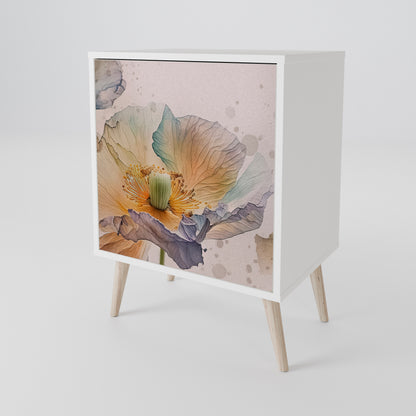 SOFTEN POPPY 1-Door Sideboard