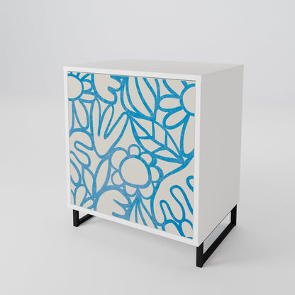 BLOOMY MORNING 1-Door Sideboard