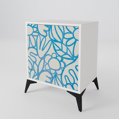 BLOOMY MORNING 1-Door Sideboard