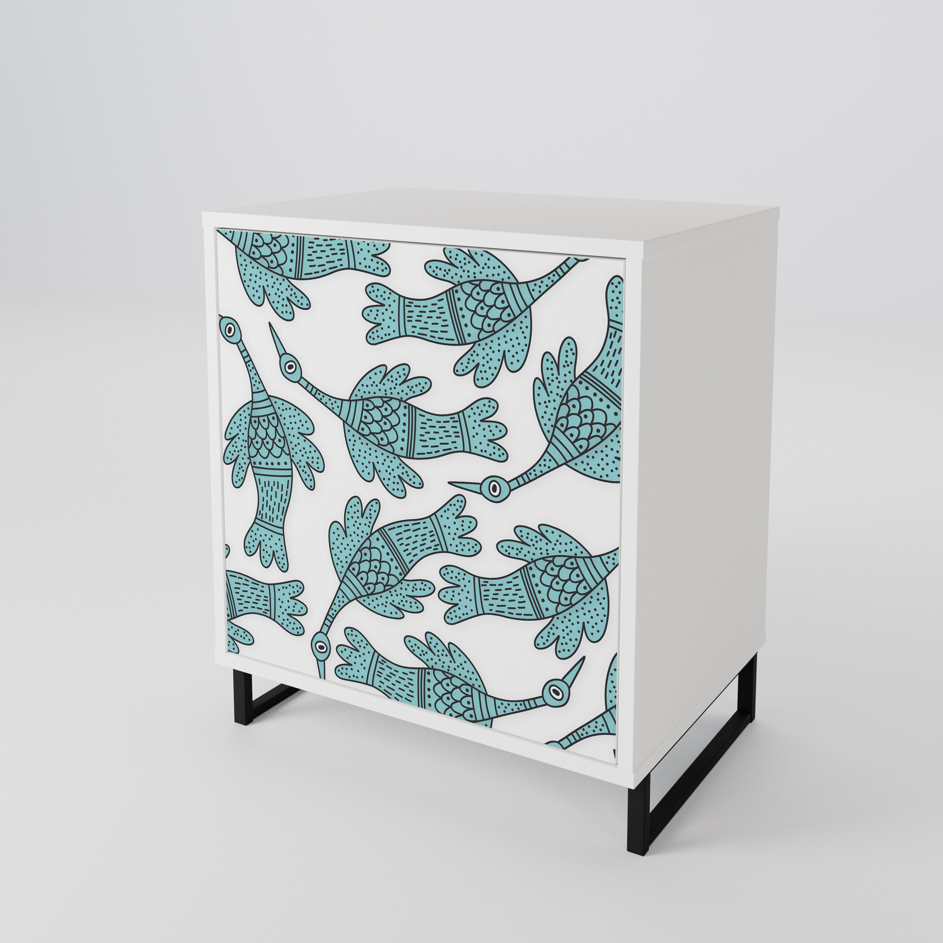 WATERSPOUT SONGIBIRD 1-Door Sideboard