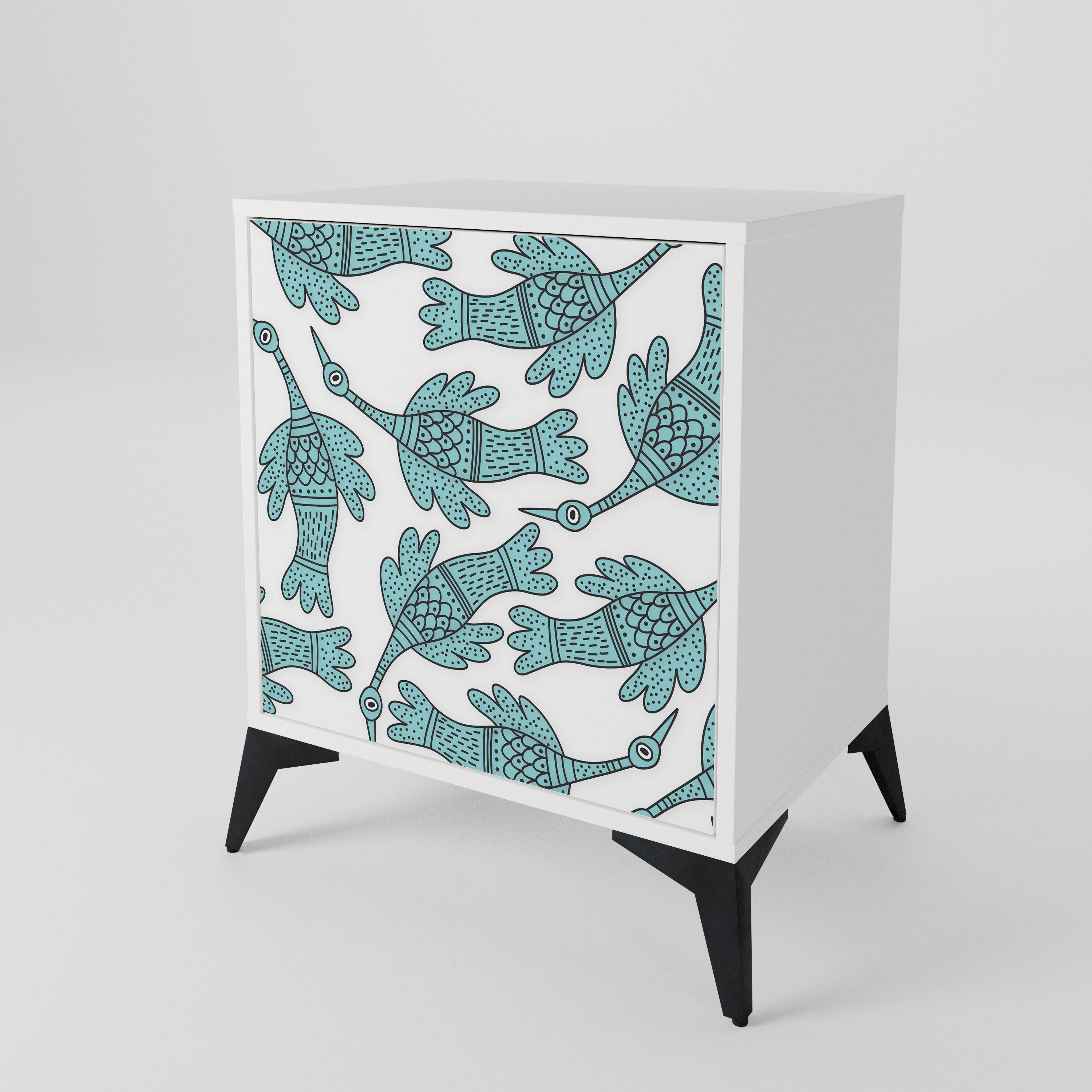 WATERSPOUT SONGIBIRD 1-Door Sideboard