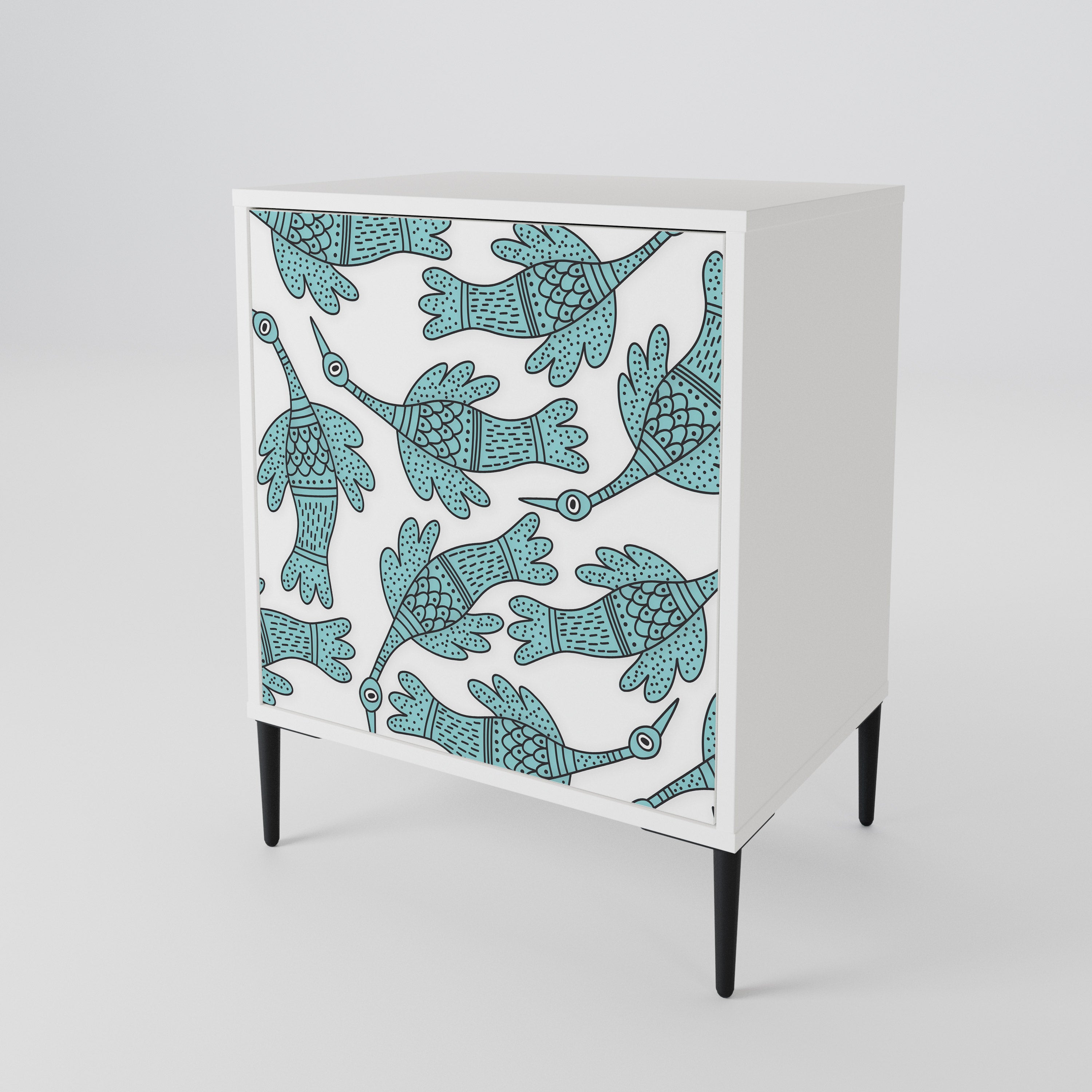 WATERSPOUT SONGIBIRD 1-Door Sideboard
