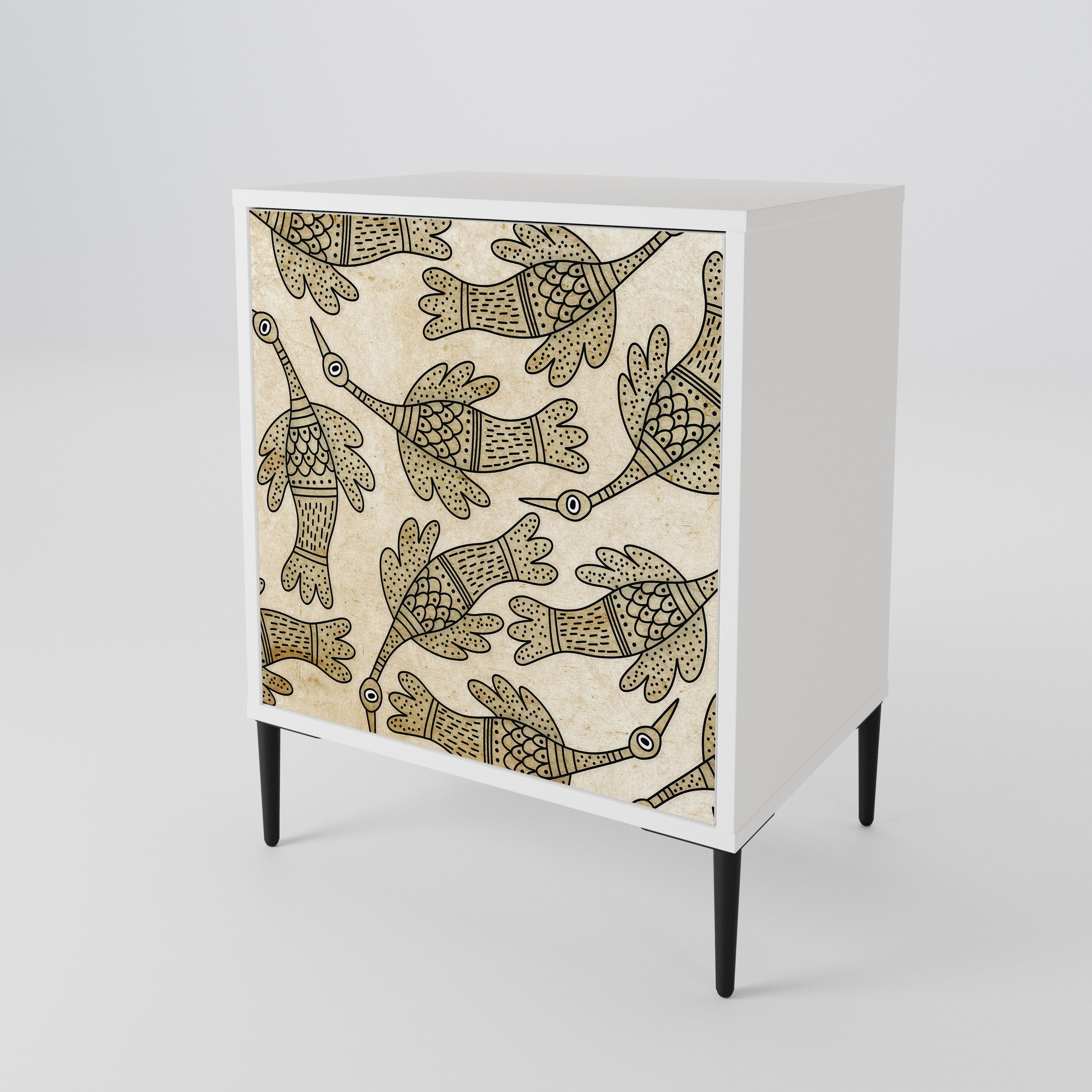 ALMONDINE SONGBIRD 1-Door Sideboard