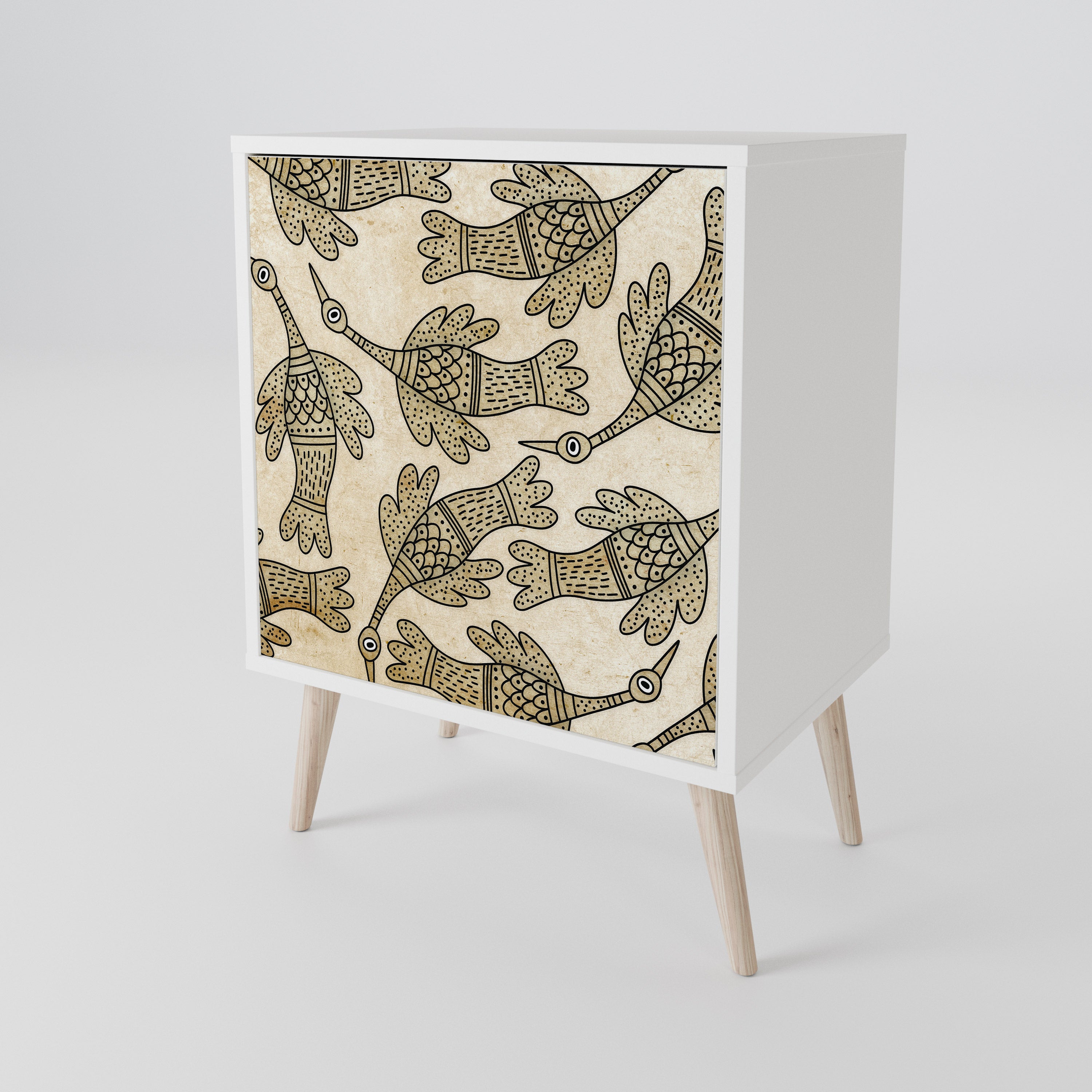 ALMONDINE SONGBIRD 1-Door Sideboard
